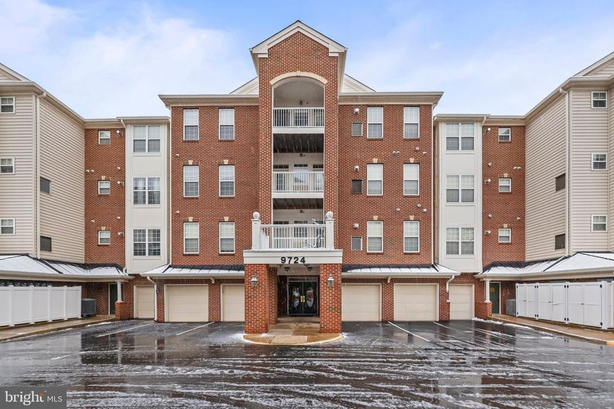 Welcome home to 9724 Holmes Pl.  Conveniently located in the desirable Reserve Condominiums at Manassas Park, this spacious unit offers approximately 1,498 square feet of comfortable main-level living. The well-designed two-bedroom, two-bath layout features an open floor plan with with plenty of large windows that fill the home with natural light. The main living area offers plenty of space in the living room and flows into a well-appointed kitchen featuring granite countertops, plenty of cabinetry and countertop space, and stainless steel appliances. The layout also includes a separate breakfast area for casual dining as well as a dedicated dining space, providing flexibility for both everyday meals and entertaining.

The primary suite offers a walk-in closet and a private bathroom with dual vanities, a soaking tub, and a separate walk-in shower. A generously sized second bedroom sits near the full hall bath, providing an ideal space for guests or additional household members.

Enjoy fresh air from the private balcony, perfect for relaxing or everyday use. Additional highlights include in-unit laundry, one assigned parking space, and a guest parking pass. Residents enjoy community sidewalks, a nearby swimming pool, and close proximity to the Manassas Park VRE station for easy commuting. Don’t miss this opportunity!