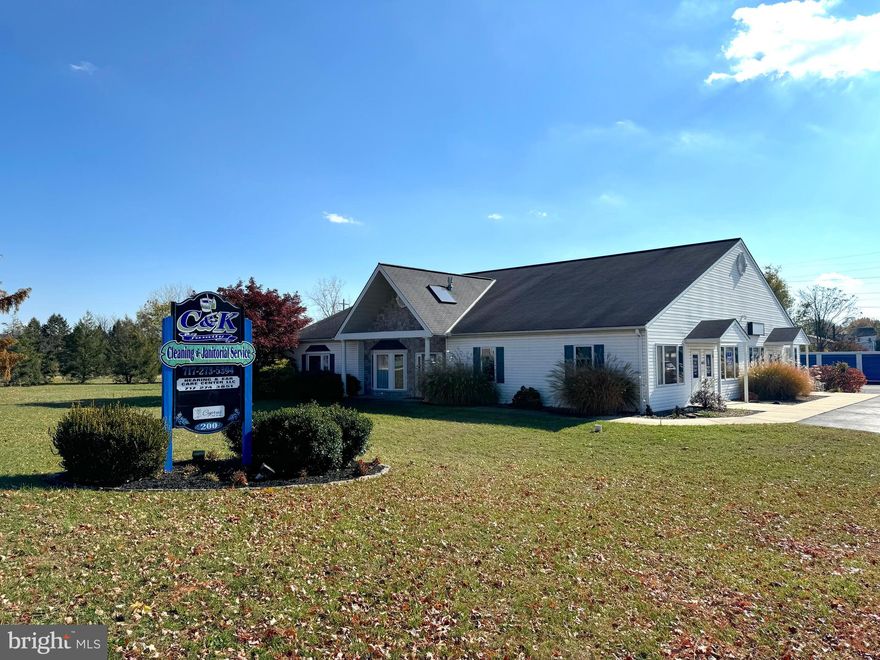 200 Schneider Drive in Lebanon, Pennsylvania is an 11,080 square foot commercial property situated on 1.97 acres at the corner of Schneider Drive and North 3rd Street. The property consists of a 5,700 square foot office building and two separate storage buildings totaling 5,380 square feet, divided into 26 storage units. The site features flat topography, ample parking, and a four-car garage, with additional space available for future storage sheds or expansion.

Built in 2000, the property is currently leased to three long-term tenants with additional office suites available for lease or owner occupancy. This well-maintained, income-producing asset offers a mix of office, storage, and garage uses and is offered for sale at $1,100,000.