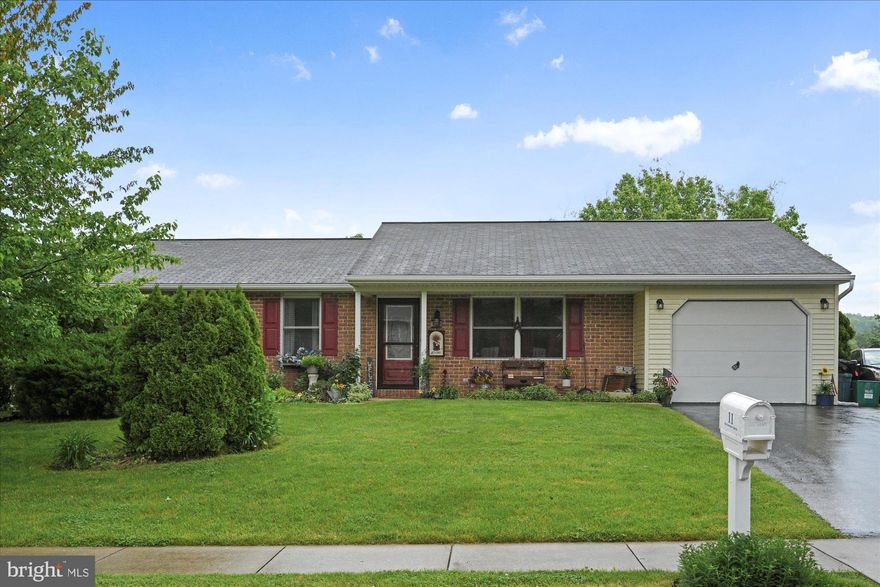One floor living, all you need on the first floor. One car attached garage, easy access from the kitchen. Quiet development, great place to call home. Electric heat pump and central air. Being sold "As Is" condition. but a solid Rancher. Come take a look!