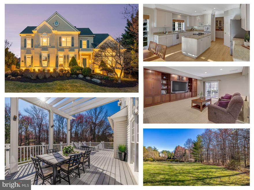 The ONE you’ve waited for!   This one has it ALL!   Where luxury and comfort meet in a serene, private setting in a highly desired neighborhood. Tucked away on a peaceful cul-de-sac, this 0.63-acre property boasts stunning curb appeal with lush landscaping, a stone walkway, and a welcoming covered portico. Step inside to a grand two-story foyer with an elegant curved staircase, and perfect floor plan. 

The main level offers a formal living and dining room with crown and chair molding, and a private office with French doors and built-ins. The sunfilled kitchen is a dream, featuring a large island, granite, new stainless steel refrigerator, subway tile backsplash, oversized and convenient Butler’s Pantry, and large table space overlooking the beautiful HOA parkland. The adjoining two-story family room is filled with natural light from floor-to-ceiling windows and showcases a striking stone gas fireplace. The expansive deck with solar lighting overlooks tree-lined views, creating the perfect spot for relaxation and entertaining.

The upper level features a luxurious Owner’s Suite with tray ceilings, two walk-in closets, and a spa-like bath with a glass-enclosed shower, soaking tub, and double vanity. Two spacious bedrooms share a stylish Jack-and-Jill bath, while the fourth bedroom includes an en-suite bath and large windows. 

The walkout lower level is designed for entertaining, with a large recreation room, a full second kitchen with bar seating, and a screened-in porch with a built-in bar, sink, and refrigerator. A guest room with a Murphey bed and built-ins, a full bath, and a versatile bonus room—ideal for an office or gym—add flexibility and comfort. The oversized three-car garage includes a workshop area and ample storage, adding to the home’s functionality.

Located in the highly sought-after McLean Hundred, this home offers more than just luxury—it provides a true sense of community. Residents enjoy a private, tree-lined setting with sidewalks and streetlights, as well as access to the centrally located 4-acre park. Conveniently located near top-rated schools, including Spring Hill Elementary, and just minutes from Tysons Corner, The Boro, and downtown McLean, this home combines privacy with accessibility. Easy access to I-495, Route 7, and the Silver Line Metro ensures seamless commuting. This is more than just a home—it’s a lifestyle.