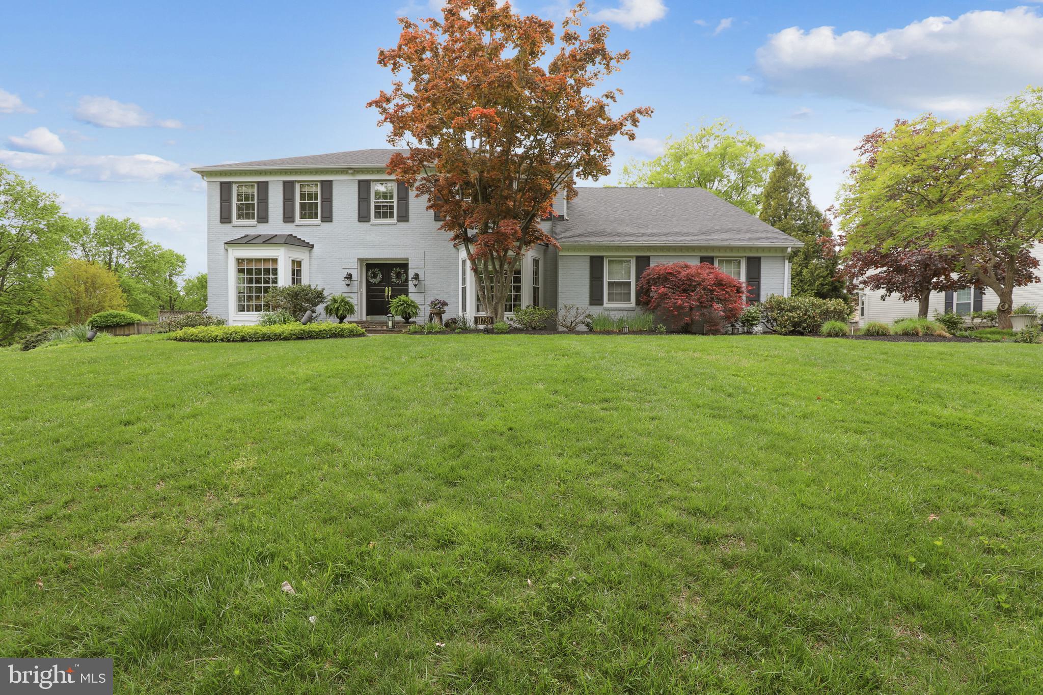 ***OPEN HOUSE MAY 15, 2022 FROM 11:00 TO 2:00***RADON PASSED/ RESULT UPON REQUEST
This elegant colonial sits on a quiet cul-de-sac in the sought-after neighborhood of Lake Normandy Estates in Potomac. The home is host to gleaming hardwood floors, two primary suites, a second floor laundry room and a beautifully landscaped, irrigated yard system with a sweeping stone terrace and heated gunite pool/spa ideal for private dining and outdoor entertainment alike. A gardeners haven-the yard features a sweeping design of easy to maintain perennials providing lush greenery and colorful blooms throughout the year. The first floor includes a formal dining room, first floor office featuring warm wooden built-in shelves and french doors, a powder room and a open concept kitchen with stainless steel appliances and granite countertops that flow into a inviting great room. The spacious great room is equipped with a wet bar and floor to ceiling windows as well as a grand stone gas fireplace. This floor also includes one of the home's two primary suites, which host its own sunroom with a gas fireplace and two of its own porches including one covered porch that overlooks the tree lined fence, stone patio and pool and spa. The upstairs features four bedrooms including a tranquil primary suite with a sun-lit sitting area overlooking the pool and patio, as well as four closets including a walk in and a bathroom equipped with a skylight and deluxe steam shower. The remaining bedrooms feature extensive closet and storage space. The basement includes a recreational room, full bath, cedar closet and two considerable storage rooms. New roof and siding in the last 60 days and new tinted plaster, coping and patio work completed in 2022. This home is ideally located minutes from the Falls Road Golf Course, numerous tennis and swim clubs as well as the shops and restaurants of Potomac Village, Park Potomac and Cabin John Village