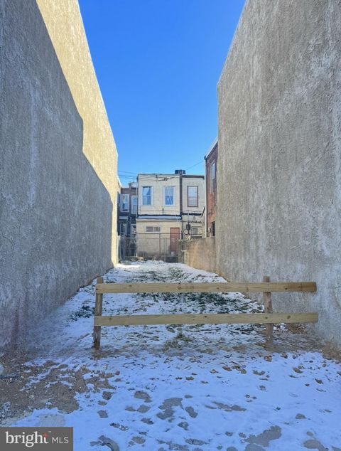 Vacant Land For Sale - 1517 N 29th Street<br/> PHILADELPHIA, PA 19121