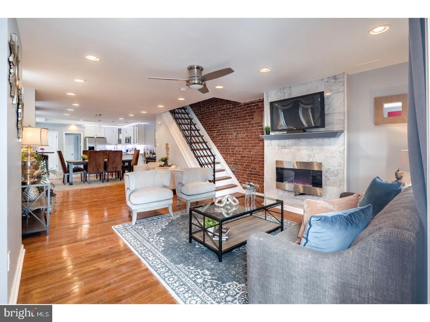 Wow!!! What an amazing property within a fast growing section of University City. This property has been completely renovated with nothing short of the best finishes.  You will absolutely enjoy your experience in this house and all that it has to offer. The first level has an open floor plan that highlights oversized living room and dining room. This space features brand new hardwood flooring, exposed brick and custom fireplace that just captures your attention. The kitchen is absolutely glorious with custom cabinets designed with under and over counter lighting. The unique granite counter top and classic subway backsplash provide a luxury experience within this home. The kitchen also provides a pantry and eat in area for a breakfast table.  A half bathroom and laundry room are tastefully located behind the kitchen. The rear yard is spacious and ideal for entertaining.The second level includes a custom railing with exposed brick in the hallway. Master bedroom suite is breathtaking. Master bedroom provides his and her closets, fireplace, trey ceilings with lighting. The master bathroom is one of kind with all high-end finishes, oversized shower, and double vanity. Two more bedrooms with ample closet space can be found on this level.  Call to make your appointments