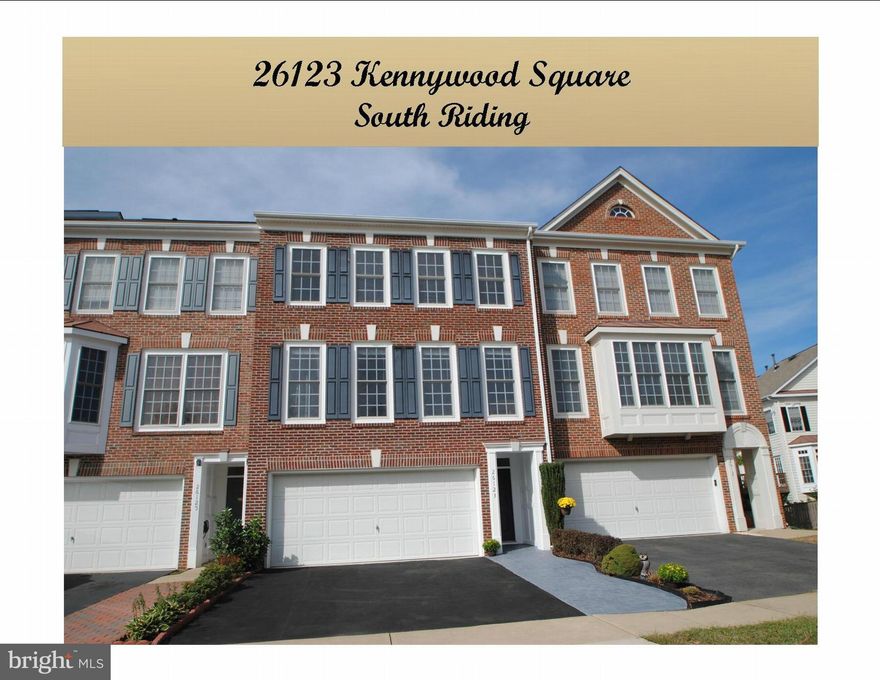 Gorgeous 4BR 3.5BA townhouse has all the updates you want.  Remodeled kitchen w/ high-end SS apps & granite, updated spa-like master bath w/ soaking tub & granite, lower level bedroom & full bath, elegant back deck & custom patio.  Palladian windows & French doors, gleaming maple hardwoods w/ Brazilian cherry inlay, high & vaulted ceilings, level walk-out, 2-car garage