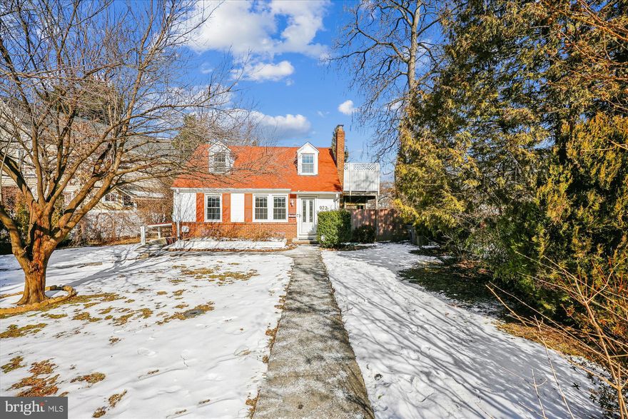 Nestled in the heart of Rockville, this charming 1940 Cape Cod boasts a rare double lot spanning 9,480 square feet and features some updates, including a new roof (2018), HVAC system (2015), and a home warranty for added peace of mind. Highlights include hardwood floors, durable vinyl plank flooring, a gas fireplace, a breakfast room with a built-in corner cabinet and chair rail, Kitchen with a pantry, a three-season sunroom, and an upper-level deck with a hot tub. The home also offers a finished walk-up basement, a back patio, a spacious yard, off-street driveway parking, sidewalks, and a picturesque white two-rail fence framing the front of the house.
The main level features a living room with a gas fireplace, a dining room, a primary bedroom, a full bathroom, a breakfast room, a kitchen, and a versatile sunroom filled with natural light. Upstairs, you'll find two additional bedrooms, a powder room, and a loft area with access to the deck and hot tub. The finished lower level offers a flexible space with built-in cabinetry, currently utilized as an exercise room, along with a laundry room with storage. This level provides excellent potential for a home office, hobby space, or additional living area.
Situated in a prime Rockville location, this home is adjacent to the 7-acre Rockcrest Park, offering an array of recreational amenities. It is also conveniently close to Rockville Town Square, Metro and public transit stations, shopping, dining, scenic parks, and all major commuter routes. Rockville is celebrated as one of America’s best small cities for work, play, and quality living.
This versatile home is a perfect blend of comfort, style, and functionality—ready for you to call it your own!