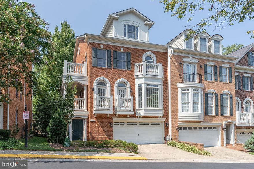 For Rent - End-Unit Townhome in Gated Community     

This exquisite townhome offers the perfect blend of luxury, comfort, and convenience in the heart of McLean. This all-brick, sun-filled townhome is located in the sought after McLean Place Townhome community, with 3,095 sq. ft. of elegantly designed living space across four levels. Enjoy the privacy of a gated community with quick access to 495 & Tyson's.

Enter through the foyer with hardwood flooring, leading to a spacious game room featuring a cozy gas fireplace and French doors opening to a private patio. The main level also includes a convenient laundry room with tile flooring, direct access to the 2 car garage, and a recently remodeled full bathroom.     

The formal living and dining rooms feature palladian windows, filling the space with natural light. The gourmet eat-in kitchen, equipped with a waterfall island, new refrigerator, and new microwave, opens to a  family room, perfect for entertaining.     

The primary bedroom suite offers two-story cathedral ceilings, beautiful windows, a walk-in closet, and a luxurious en-suite bath with a soaking tub, separate shower, and double sink vanity. An additional  bedroom on this floor with its own full bath and private balcony is perfect as a second bedroom, office, or guest room. 

The top floor features a third bedroom with an en-suite bathroom and a bonus finished storage space.   

Additional Features:
Two-car attached garage with garage door opener
Multiple balconies
Elegant interior details including crown moldings, chair railings, and a curved staircase