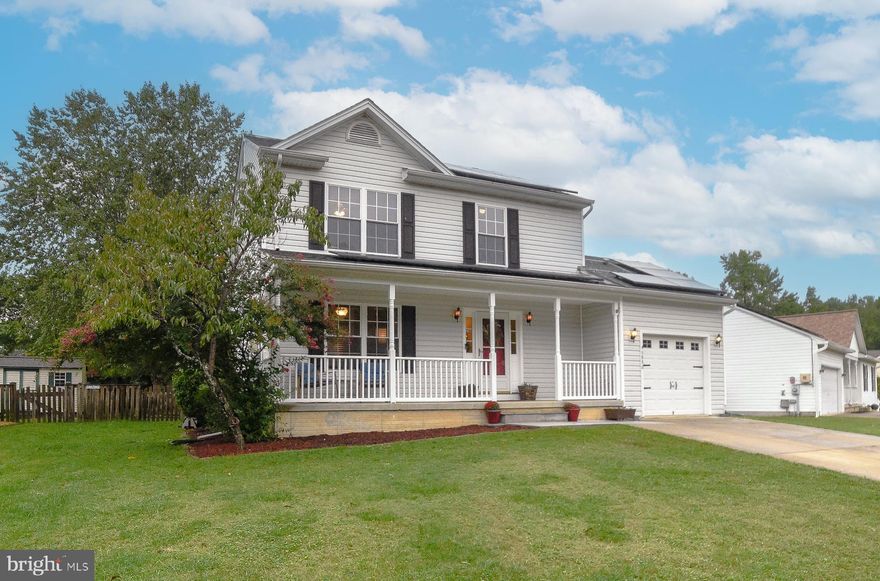 Welcome home to this three level colonial style home on finished basement with new roof, HVAC, water heater and carpet. Foyer entry leads you down an inviting hallway to a bright open kitchen with island, plenty of cabinets and pantry too! A separate dining room just off the kitchen adjoins the family room which is perfect for all to gather and enjoy. Spacious back deck to sit by the pool and enjoy cool splashes of fun behind a fully fenced backyard. The finished basement provides ample space to gather with friends and family. A secluded quiet basement room with privacy and large closet, can make an excellent office space. The master suite includes ensuite bath and a roomy walk in closet. This home has much to offer with many key amenities updated for you, the Buyer(s). 
Conveniently located to PAX NAS and shopping. Schedule a time to see this lovely home today!