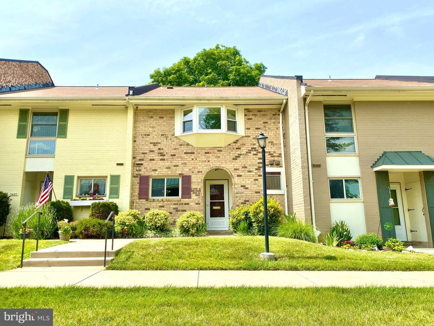 55+ Gated, Premier Community: Co-operative two-level townhome with custom sunroom is sited in Montgomery Mutual on Piccadilly Court. This residence has a spectacular view of the community’s interior walkway and access to the park-like area from the front of the home!  Peace, quiet and specimen greenery abound.  The co-op is noted for being "dog friendly" with no animal weight limit and currently allowing two dogs. The residence has just been updated with fresh paint and new carpet, plus newer vinyl-clad windows and sliders.  The kitchen has custom folding doors to the front hallway and dining area.  The kitchen also features painted cabinets, white countertops and white appliances.  LVT flooring is in the kitchen, and hallway.  The “state of the art” front loading Whirlpool washer and dryer are in the powder room.   The dining area opens to the large living room which leads to a custom sunroom.  The sunroom has skylights, new carpet, and slider to the rear. There is a large under-steps storage closet with shelving.  The split staircase with newly painted white railings leads to the upper level.   This newly carpeted upper level has two primary suites with a shared bath and a half.  The 2nd floor features large floor to ceiling closets, some mirrored, and attractive large windows.  Parking space assignments are controlled by Montgomery Mutual and confirmed at settlement. The co-operative ownership is unique in that most repairs are paid for by the association.  Upon sale, Montgomery Mutual will do an infrastructure inspection, please allow 5 to 6 weeks for settlement.  The single monthly co-op fee covers electricity, basic cable tv, internet, water and sewer, hazard insurance, real estate taxes, plus ground maintenance.  Residents may participate in golf, tennis, fitness, swimming, plus a multitude of clubs and activities.