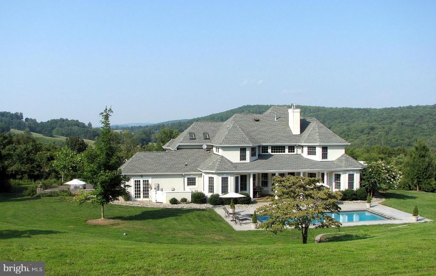 Fabulous property on 63+ acres in Fauquier CO.Immaculate light-filled 4BR house with high ceilings and windows,great views and lovely pool.Two small barns, fenced paddocks,creek.Very protected area and private location.Access to miles of riding trails. Possible Winery potential. Property in land use. Seller is not responsible for rollback taxes.