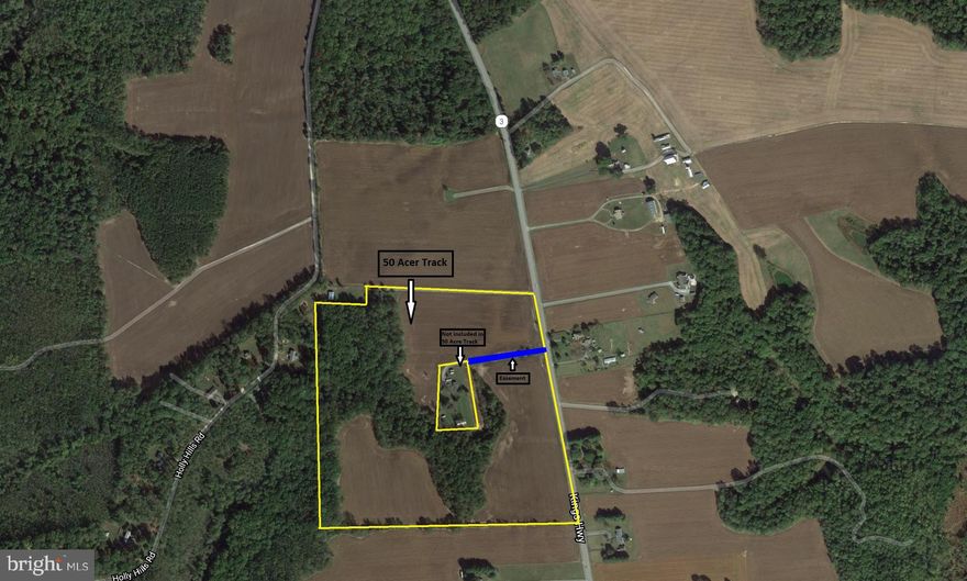 NEW PRICE!  Great location near the Town of Montross with 50.9 acres.  Property features Lots 51 and 50A with over 1,500 feet on RT 3 Kings Hwy.  Mostly cleared and currently farmed.  Potential for commercial use on frontage.  Can be subdivided into 3 parcels by-right.  Excellent for a private farm or retreat.  The property is located in Westmoreland County close to historic sites including the Birthplace of George Washington at Wakefield and Stratford Hall, home of the Lee Family.   Nearby attractions are Westmoreland State Park, Ingleside Winery, Westmoreland Berry Farm and the many amenities in the Town of Colonial Beach.