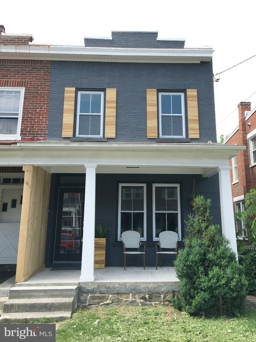 Totally Renovated 3 bedroom, 2 1/2 bathroom, off street parking. New HVAC