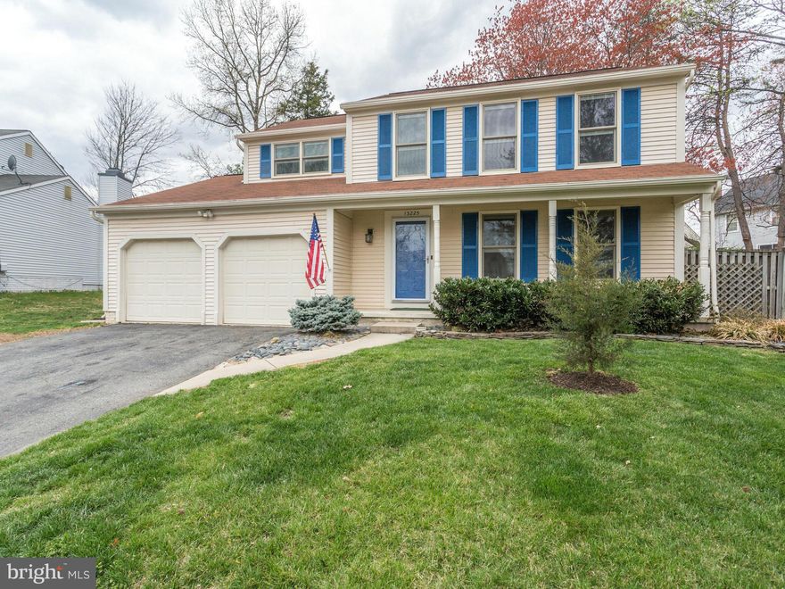 Just Reduced!! Well maintained 4 BD 2.5BT Home on quiet cul-de-sac, open fenced yard for play, covered stone patio and deck for entertaining, backs to open community space, 2 Car Garage, SS Appliances and W & D convey, FP in Family/Kitchen, Partial Finished Basement play area/workshop/laundry. Remodeled Baths, Hardwoods on first floor, new windows throughout. Ready immediately and priced to sell!!