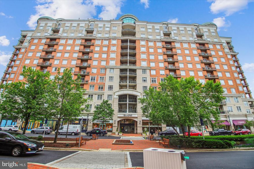 Welcome to Grandview, an exceptional condo nestled in the vibrant Annapolis Towne Center! This unique unit offers a fantastic layout with two primary bedrooms, each boasting its own private ensuite bathroom, providing ultimate comfort and convenience. You'll also appreciate the thoughtful addition of a separate hall bathroom, ensuring guests have their own dedicated space.
The spacious kitchen is a delight, featuring all brand new appliances ready for your culinary adventures. Elegant French doors open from the main living area into a versatile den, perfect for a home office, media room, or cozy retreat. The inviting living room is enhanced by a sophisticated tray ceiling and features a slider that opens to your private balcony, offering lovely views of the surrounding area.
Practicality meets luxury with a separate laundry room complete with a brand new washer and dryer and ample cabinet space. This unit feels fresh and modern, having been newly painted throughout and showcasing upgraded light fixtures. Enjoy the beauty of newly installed wood flooring that flows seamlessly through the main living spaces. For added comfort and well-being, the HVAC system is equipped with an air purifier.
Forget the parking hunt! This condo comes with a prime parking space conveniently located on the concierge level, #70, as well as an additional parking space, #287. For your storage needs, you'll find a dedicated storage unit, #17.
Grandview amenities include concierge services, fitness center, roof top pool and lounge, club & library rooms, and a secure entry.  Experience the best of Annapolis living with unparalleled convenience and a truly distinctive floor plan at Grandview!