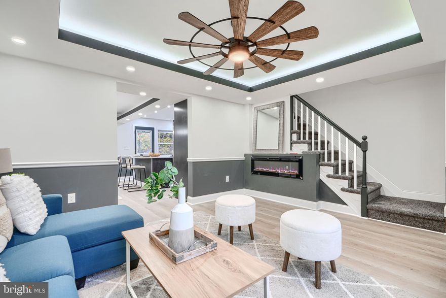 Welcome to 718 Benninghaus Road — a fully renovated home that blends modern style with thoughtful design.When you enter  you are greeted with lighted tray ceilings, abundant natural light, and a large electric fireplace that sets the tone for the main level. The gourmet kitchen features quartz countertops, stainless steel appliances, an island, and a true open-concept layout perfect for entertaining.

Upstairs you’ll find 3 bedrooms and 2 beautifully finished bathrooms, including a luxurious en-suite bedroom with its own electric fireplace. Every bathroom in the home has been fully renovated with designer-level finishes.

The fully finished basement offers even more living space with a rec room, additional bedroom, and a full bathroom—ideal for guests or extended living.

Outside, enjoy a fenced-in backyard and private driveway, giving you both convenience and privacy.

Move-in ready and designed to impress—don’t miss this one!