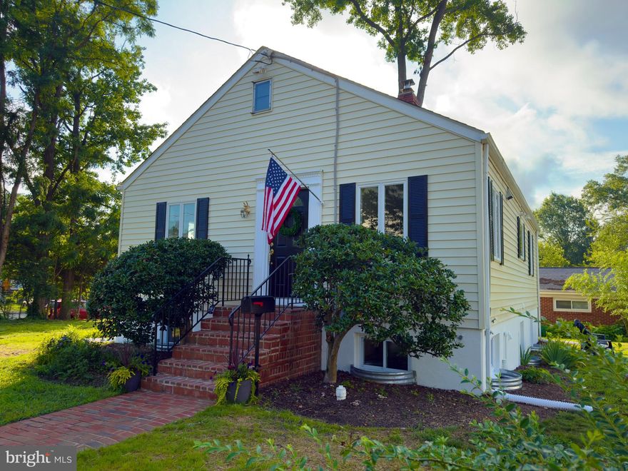 Corner Lot Beauty with Room to Live, Work, and Thrive Near Old Town

This home offers 1,800+ square feet of living space on a 0.20-acre corner lot, providing a great blend of indoor elegance, comfort and outdoor space. Fully updated throughout, it’s move-in ready with classic charm and modern touches.

The main level features two very large bedrooms, updated full bathroom, refinished pine floors, and Andersen windows that bring in an abundance of natural light throughout the day. The kitchen has been updated with painted cabinets, modern hardware, new countertops, appliances, and a stylish backsplash—plus space to sit and enjoy your morning coffee. Original 5-paneled interior doors with brass hardware add warmth and character to the home.

The lower-level lives like a main floor, with excellent natural light, a beautiful family room, and two additional large bedrooms;  fully renovated bathroom, new Pergo flooring, new windows, and a walk-out to the backyard make this level ideal for guests, roommates, or extended family. It offers privacy without feeling closed in—perfect for flexible living arrangements.

Enjoy a prime location just minutes from Old Town Alexandria, the scenic Potomac River bike path, and all your everyday essentials, including grocery stores, coffee shops, restaurants, and more. Whether you’re commuting or staying close to home, this close-in location offers both convenience and connection with easy access to Metro located less than 3 miles away via bus (bus stop 1min walk) 

Additional highlights include a new roof, fresh interior paint, a repointed chimney with a new liner, floored attic storage, a repointed brick stairway, a new brick walkway, and off-street driveway parking. With its combination of space, updates, and unbeatable location, this home is a true find.
