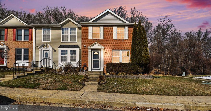 DREAM BIG!!
Welcome to this stunning end-unit brick-front townhouse, where modern updates meet a fantastic location with Patterson Mill Schools! You'll be immediately impressed by the attention to detail, including recent updates to the bathrooms and a truly gorgeous kitchen.
This spacious home offers 3 bedrooms and 2.5 baths on the main levels. The finished basement adds incredible flexibility, featuring a large recreation space, the potential for a 4th bedroom, and a full basement bathroom.
Outdoor living is a breeze with a huge deck overlooking a fenced-in backyard. Best of all, the property backs up to 69 acres of protected woods with a walking trail, offering peace, privacy, and nature right out your back door. For convenience, you are just moments away from local shopping and dining. This is the perfect blend of updated living and natural retreat!  Schedule your showing today!!