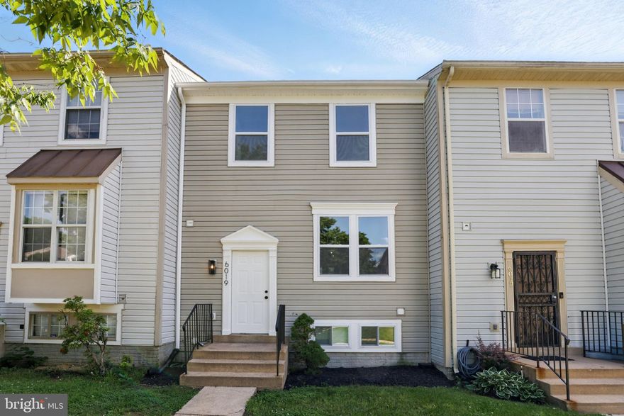 Welcome to 6019 Surrey Square Ln—a spacious and well-appointed townhome offering 3 bedrooms, 2 full baths, and 1 half bath across 1,640 square feet of comfortable living space. Situated in the heart of District Heights, this home provides both convenience and charm. New roof , HVAC, WINDOWS! Step inside to discover a bright and inviting interior, featuring an open-concept layout that seamlessly connects the living, dining, and kitchen areas—perfect for entertaining or everyday living. The kitchen is equipped with modern appliances and ample cabinet space, catering to all your culinary needs. Upstairs, you'll find three generously sized bedrooms. The additional bedrooms offer versatility for guests, a home office, or a growing family. The finished basement adds valuable living space, ideal for a recreation room, home gym, or media center. A convenient half bath and laundry area complete this level. Enjoy outdoor living with a private backyard—perfect for relaxing or hosting gatherings. The community offers assigned parking and is located near shopping centers, dining options, and public transportation, providing easy access to Washington, D.C., and surrounding areas. Don't miss the opportunity to make this delightful townhome your own. Schedule a showing today and experience all that 6019 Surrey Square Ln has to offer!
