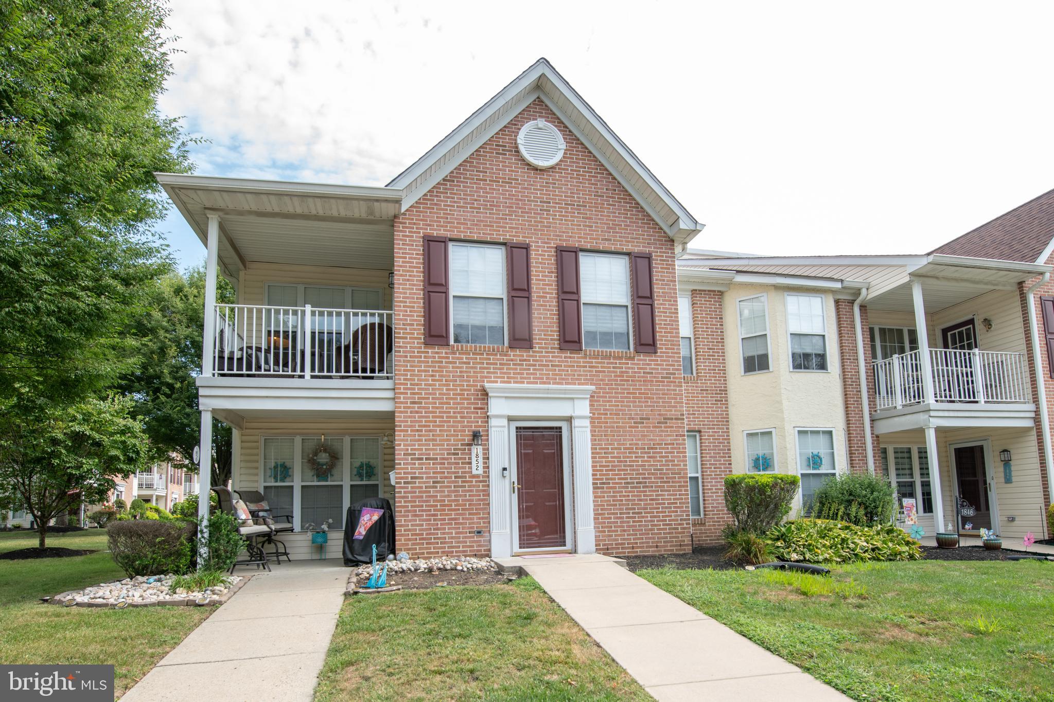 Welcome to this beautifully updated 2 bedroom, 2 bathroom end-unit condo with a loft in the highly desirable Salem Manor 55+ community in Bensalem, PA. From the moment you step inside you will notice how open and inviting this home is with an abundance of natural light, laminated floors on the main level and carpets in the bedrooms and loft area, and fresh neutral paint that creates a warm relaxing feel. The large living room makes entertaining a true delight. The kitchen shines with newer stainless steel appliances, the stylish backsplash, and coordinating cabinetry. The spacious loft is perfect for a sitting room, home office, open bedroom, or hobby space and it features two large storage closets for added convenience. The primary bedroom and second bedroom are generously sized, offering both comfort and functionality. The primary bedroom has its own private bathroom. The second bedroom can also be used as an office. Outside, relax on your private patio with serene views and enjoy nature in a peaceful setting. Enjoy maintenance-free living with the condominium association taking care of exterior upkeep, lawn care, snow removal, and trash service. Salem Manor offers wonderful amenities including a clubhouse, community gardens, and tennis/pickleball courts, making it easy to stay active and enjoy both indoor and outdoor activities year-round. This rare end-unit with a desirable layout and modern updates will not last long—don’t miss your opportunity to make it yours!