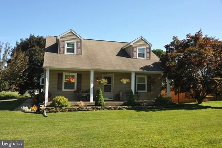 Charming, well maintained 3 BR, 2 1/2 BA Cape Cod in Southern Farms located on a quiet corner lot. Enjoy the extra all season FR with a wood burning fireplace located off the kitchen. Many upgrades including tile floors, granite counter tops, all high efficiency windows replaced in 2002 & new siding. This home is just minutes from I-83 Exit 4 or 36 & the MD Line.