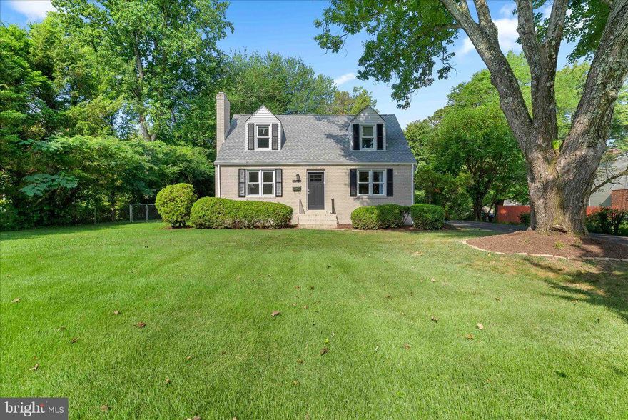 Fully expanded & remodeled Cape Cod in sought after Sleepy Hollow*Charming designer finishes top to bottom*Neutral paint tones of light grey, white trim, recessed lighting, crown molding & hardwood floors throughout*Living room off entry with decorative white brick mantle*Dining room leads to updated gourmet kitchen featuring ample 42" cabinetry, exotic granite counters & stainless steel appliances*Expansive family room off kitchen with patio door leading to deck overlooking gorgeous 1/2 acre, fenced-in, flat backyard backing to trees*Ground floor primary bedroom is large & features hardwood floors throughout, crown molding, lots of natural sunlight & spa-like, updated bathroom with tiled floors & shower, double vanities & double closets*Lower level features spacious rec room, recessed light & updated full bathroom*Detached over-sized, two car garage off back*Just 15 minutes to the Pentagon, Tysons Corner, Downtown DC & the New Amazon HQ2*About equal distance from East & West Falls Church Metro (3 miles)*Minutes to 495, Route 50, Route 7, Mosaic District & Falls Church City.
AVAILABLE IMMEDIATELY!


Check out the walkthrough video of the home-https://youtu.be/vT5KlYQaMjM?si=QloA4-ShgIght9S5
