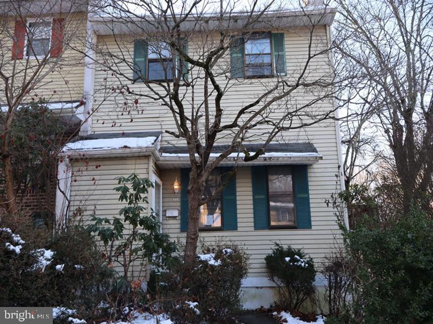 Great two-story corner-unit townhome built in 1978. Features include a spacious living room with fireplace, formal dining room, and kitchen with an eating area. The home offers three bedrooms, two full bathrooms, and a finished basement with a powder room and walk-out access to the rear yard. Plenty of parking is available, with a convenient location close to local shopping, major roadways, and just a short drive to Philadelphia.