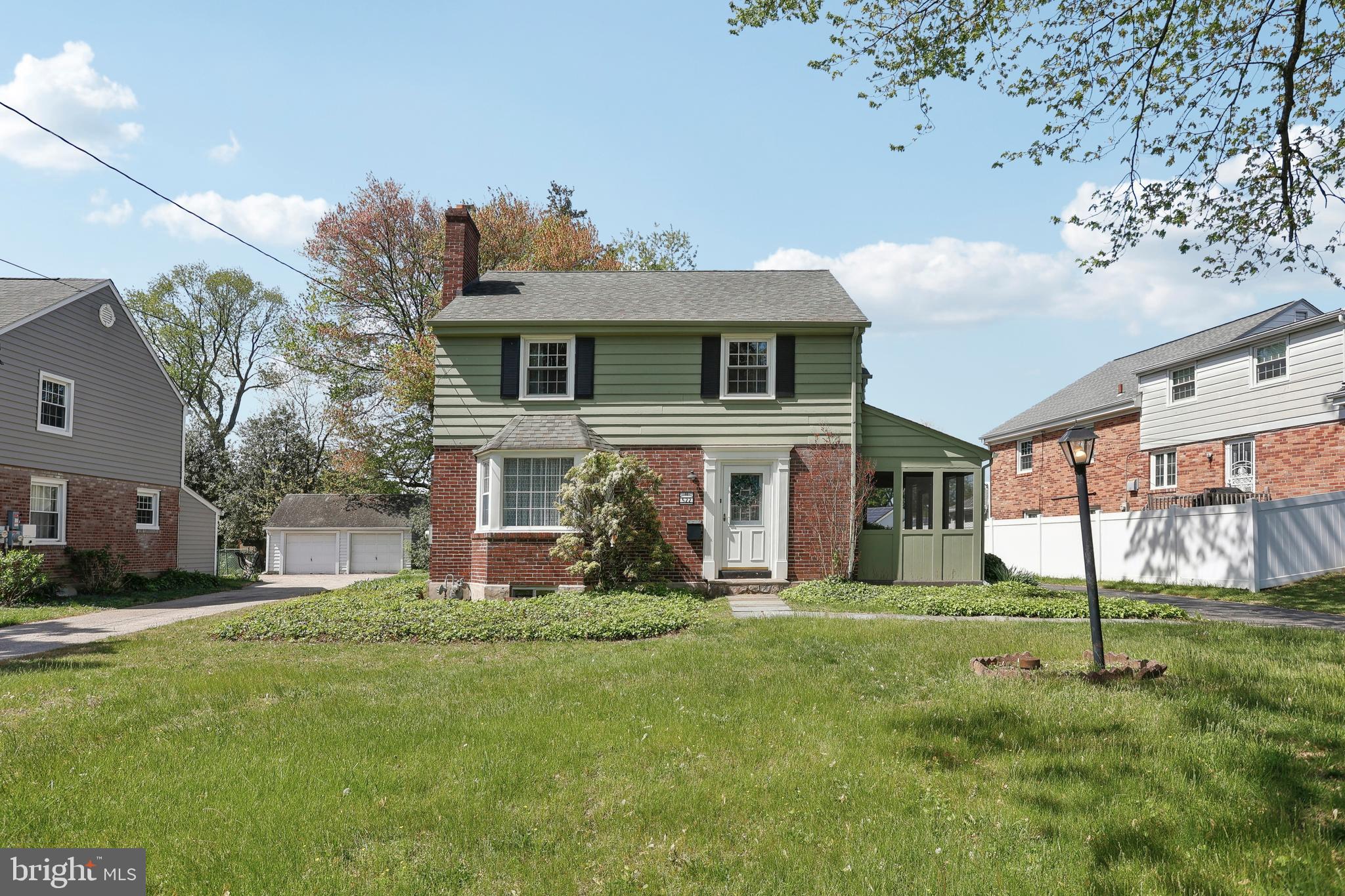 Nestled in the heart of Springfield, Pennsylvania, this delightful home offers not only a prime location but also access to esteemed Springfield schools. The Seller has raised four children here and are now ready to embark on the next chapter of their life. As you approach the driveway, you'll notice ample space for turning around or parking in the detached garage. The brick exterior has been repointed and sealed, ensuring durability and a fresh,appealing look. In 2019, a complete renovation was undertaken for the three back rooms, including a bedroom with a full ensuite bathroom. The second-floor full bathroom was renovated approximately in 2015, along with the downstairs powder room. A comprehensive kitchen remodel was completed in 2022, showcasing modern updates and improved functionality. Beautiful hardwood floors extend throughout the entire home, except for the stairs leading to the second floor, adding warmth and elegance to each room. The screened-in porch is perfect for enjoying your morning coffee or unwinding after a long day in a serene environment. This home is a must-see and promises the next owner’s years of enjoyment and the opportunity to create new memories. With its great location, recent renovations, and charming features, it offers the perfect blend of comfort and convenience.