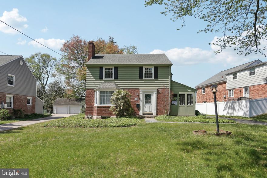 Nestled in the heart of Springfield, Pennsylvania, this delightful home offers not only a prime location but also access to esteemed Springfield schools. The Seller has raised four children here and are now ready to embark on the next chapter of their life. As you approach the driveway, you'll notice ample space for turning around or parking in the detached garage. The brick exterior has been repointed and sealed, ensuring durability and a fresh,appealing look.  In 2019, a complete renovation was undertaken for the three back rooms, including a bedroom with a full ensuite bathroom.  The second-floor full bathroom was renovated approximately in 2015, along with the downstairs powder room.  A comprehensive kitchen remodel was completed in 2022, showcasing modern updates and improved functionality. Beautiful hardwood floors extend throughout the entire home, except for the stairs leading to the second floor, adding warmth and elegance to each room. The screened-in porch is perfect for enjoying your morning coffee or unwinding after a long day in a serene environment. This home is a must-see and promises the next owner’s years of enjoyment and the opportunity to create new memories. With its great location, recent renovations, and charming features, it offers the perfect blend of comfort and convenience.