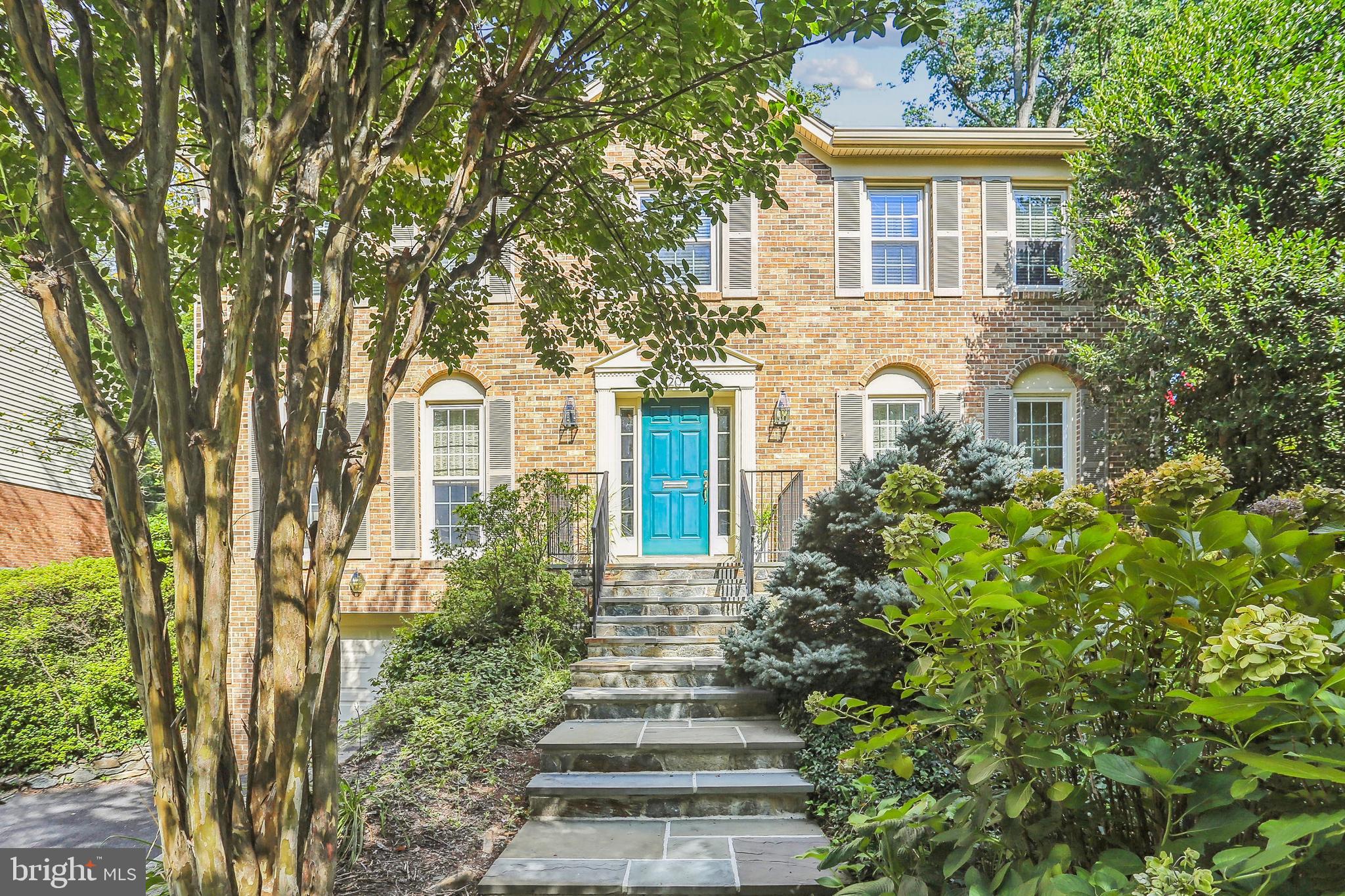 WYNGATE - True four bedroom colonial, nicely updated by current owners! (2 full and 2 half baths too!)
1st floor family room with fireplace and built-ins, Spacious chef's kitchen with breakfast bar AND separate eating area. Formal living and dining rooms + laundry.
Four bedrooms (including primary suite) and two redone baths up.
Lower level has a fun recreation area and possible den/office + attached garage.
Private patio and yard are delightful for entertaining and activities
Only 3/10 mile to playground, tennis courts and ball field - McCrillis Gardens there too!
Ride-on to METRO 1 block away! Convenient to all three airports.....