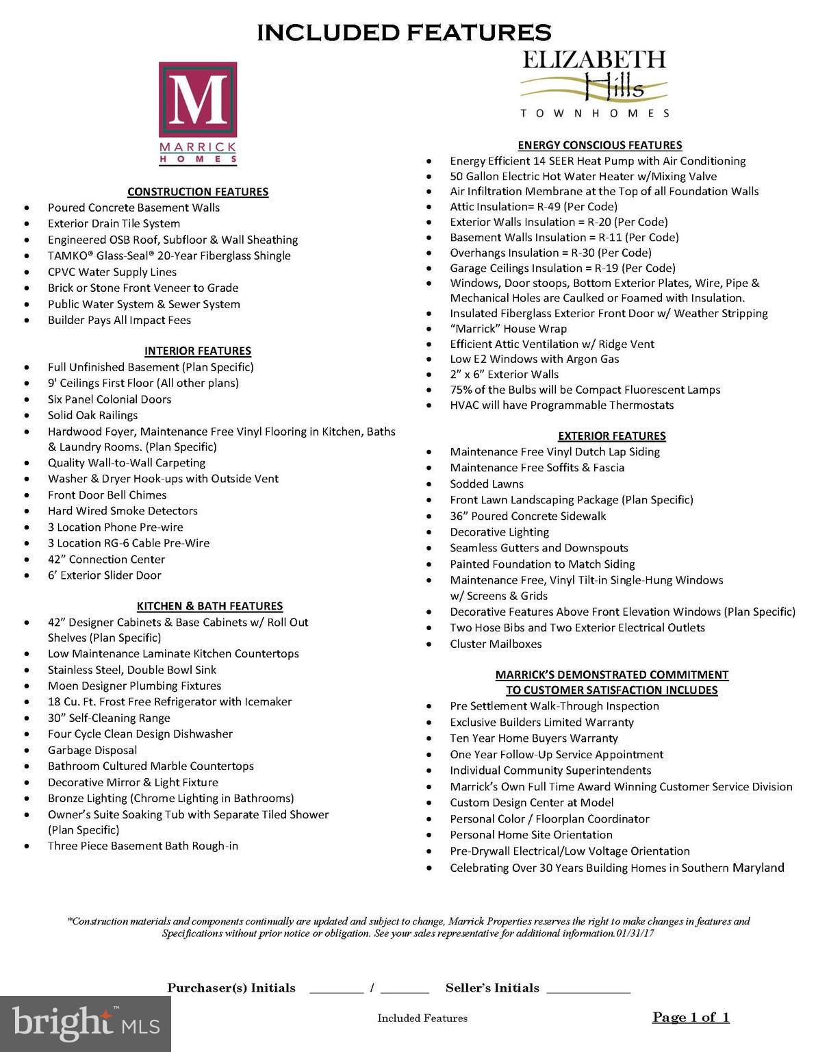 ELIZABETH HILLS PHASE 1 - Residential