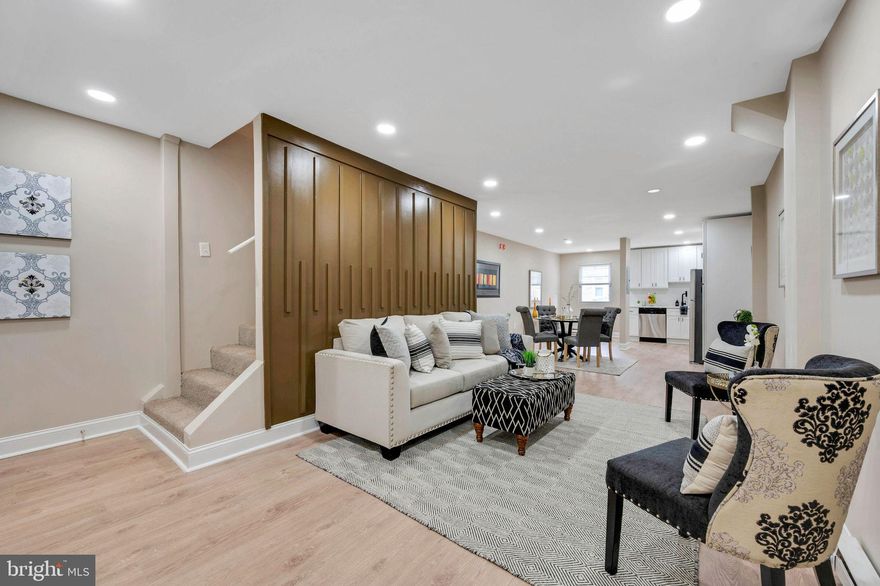 Welcome to your new home in the heart of Philadelphia! This charming residence boasts 1,024 square feet of well-designed living space that seamlessly blends comfort and style.

Step inside, and you'll be greeted by the recently updated main level featuring brand new laminate wood flooring, providing a warm and inviting atmosphere throughout. The kitchen has been thoughtfully renovated with modern touches, showcasing new brown shaker cabinets, sleek stainless steel appliances, elegant granite countertops, and stylish steel accent hardware. This culinary haven is not only aesthetically pleasing but also highly functional, making it a delight for both chefs and entertainers alike.

Venture upstairs to discover the cozy retreat of the bedrooms, each adorned with new wall-to-wall plush carpeting, creating a soft and luxurious ambiance underfoot. The bathroom has undergone a tasteful transformation, featuring a new vanity, ceramic tile shower, and a pristine new toilet, adding a touch of sophistication to your daily routine.

Don't miss the opportunity to call this meticulously updated residence your own. Schedule a showing today