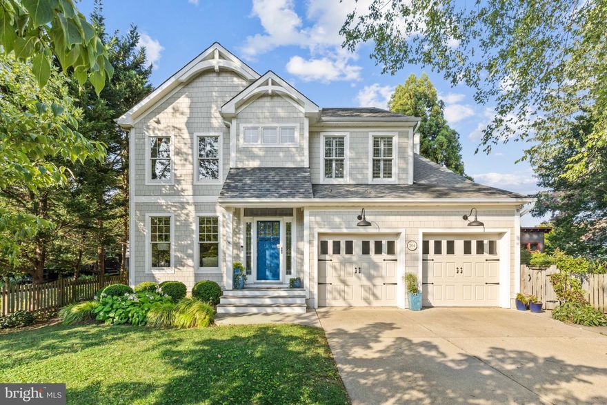 Classic Coastal Home in the Heart of West Annapolis with Two-Car Garage – Located on a quiet section of Tolson, just around the corner from the community water access and boat ramp. This location is requested by name, and for good reason—this is one of the most sought-after neighborhoods in Annapolis. The layout is perfect, offering an open design that still provides separate spaces for dining, entertaining, and lounging. Currently, the home features 3 bedrooms upstairs but it is designed to be a 4-bedroom home. The 4th bedroom is currently used as an office but can easily be reconfigured back into a bedroom. Please see the architectural renderings for details. The finished basement includes a full bath and additional space for further expansion. There is also the potential for a lower-level bedroom with an egress window. Awesome fully fenced rear yard with stone patio,  professional landscaping, architectural lighting and irrigation. The current owner has made numerous improvements, including new Hardie siding on the front of the home with updated architectural details, a newer washer/dryer, hot water heater, refrigerator, a fully remodeled primary bath, a new basement bathroom, and waterproofing of the basement. Ideally located within a short stroll to all the charming shops, restaurants, and the beloved Always Ice Cream in West Annapolis. Enjoy kayaking or paddleboarding with ease, as Tucker Street Park on Weems Creek is just steps away. This home is also within walking and biking distance to Downtown Annapolis and offers quick access to Route 50 for easy commuting. Don’t miss out on this incredible opportunity to own a piece of West Annapolis living!