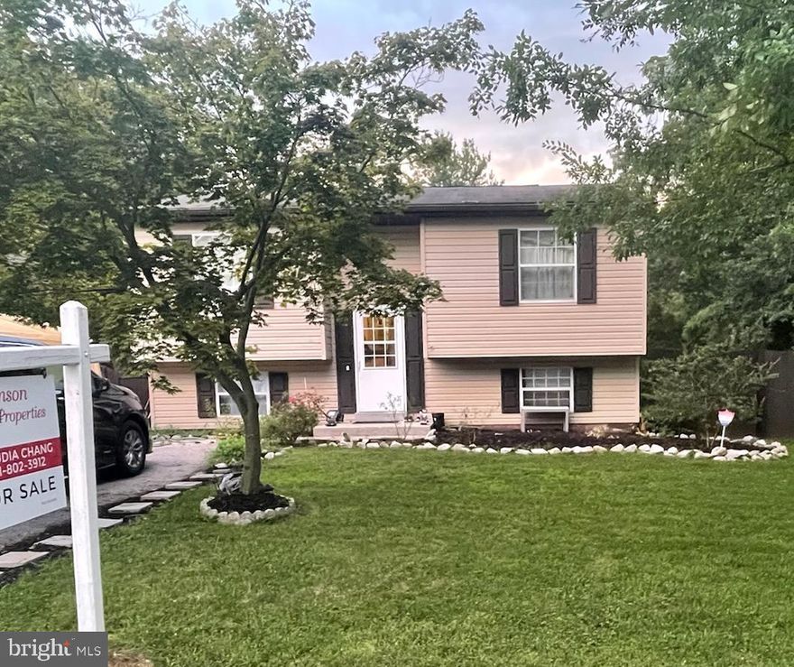 Move in ready 3 bedroom, 1.5 bathroom! Stainless steel appliances and granite counters.  Sunroom off kitchen with stairs to large fenced yard. Finished basement with living area and plenty of storage/workshop area. Separate laundry room and door to backyard.  Home includes basement wall mounted TV and above ground saltwater pool! Tons of privacy next to woods and close to Arundel Mills, BWI, 295, 95, 100.