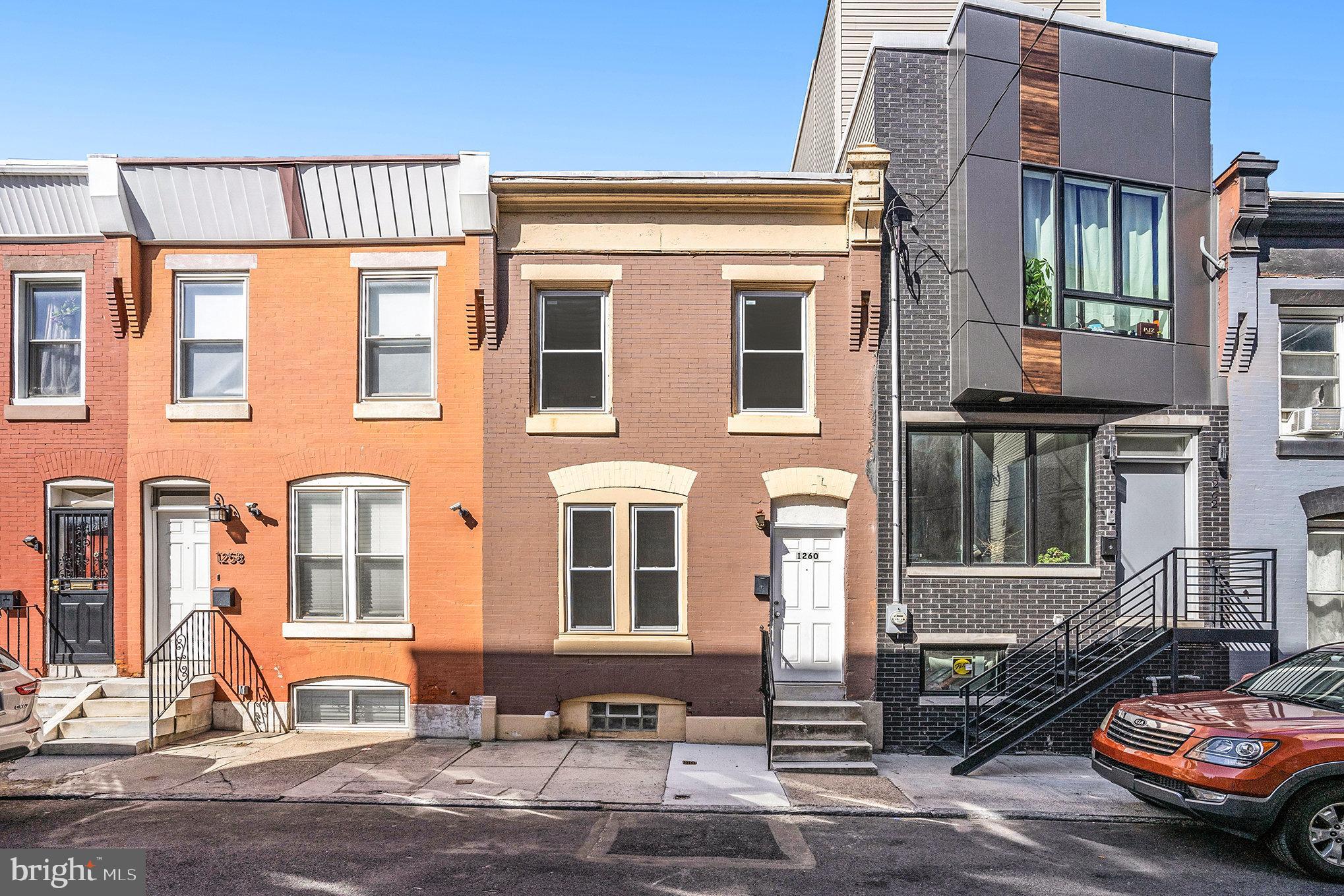 Welcome to this cozy and delightful home nestled in a vibrant Brewerytown neighborhood! With approximately 960 sqft of thoughtfully designed living space, this 2 bedroom, 1 bathroom home is perfect for buyers seeking a snug yet stylish home. The kitchen is equipped with high-end GE Appliances. New flooring was installed throughout the home. New Windows were installed in the living room, kitchen, and bedrooms. Every inch was maximized to make this an intimate living area. Upstairs, you’ll find comfortable and tranquil bedrooms, ideal for restful nights. A well-appointed bathroom with oversized wall tiles. Outside, a cozy private deck and outdoor area provide the perfect retreat for relaxing. Don’t miss your chance to own this inviting and delightful home—schedule your tour today! Grants, credits, and loans that don’t have to be repaid are available for this home.