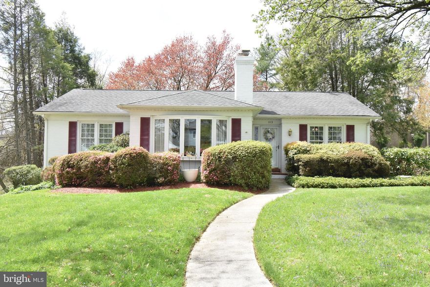 Such Pride of Ownership is evident throughout this lovely home.  Move right in and begin the thrill of living in Chatterleigh, a friendly neighborhood situated in the suburbs of Towson yet just minutes from all amenities, schools, churches, shopping and more.    Enjoy Loch Raven Reservoir and the Cromwell Valley Park  just minutes from your front door to go hiking, biking, on nature walks and more outdoor fun.  But... don't forget the Towson festivals and Summertime Farmer's Market.   The Sellers have  invested in many system & appliance updates like roof, replacement windows, stainless steel liner and new damper in the wood burning fireplace, gas furnace and A/C, along with replaced clothes washer & dryer and range & microwave .   Better hurry - the early bird gets this GEM!