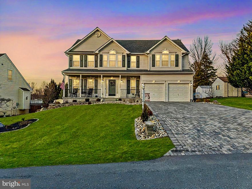 Welcome to 1608 North St., an exceptional 4 Bedroom 3.5 Bath home located near the vibrant heart of downtown Martinsburg.    This beautifully updated home offers an unexpected oasis with an in-ground heated pool, providing the perfect balance of comfort and style. The home has undergone numerous updates in recent years, including a new roof, fresh interior paint, and new flooring throughout and new railings inside and out, The fully finished basement now includes a full bath, making it an ideal space for guests or additional living areas. The exterior has been transformed with a custom hardscape patio and new pavers in the driveway. The in-ground heated pool has also been completely revamped, it has been retiled and has a new automatic pool cover, offering a private retreat for entertaining or unwinding. The updated kitchen features modern finishes, and with 10-foot ceilings throughout, the home feels open and spacious. Additional recent upgrades include a new washer and dryer, making this home a true turn-key opportunity. With all these fantastic features, 1608 North St. provides a perfect blend of city living with the comforts of a private retreat, making it a rare find in Martinsburg.  Don't miss the chance to experience this turn-key gem! Schedule your showing today and see all the wonderful possibilities that await at 1608 North Street.