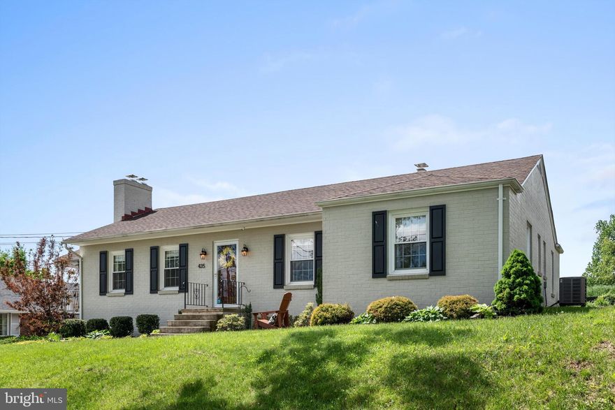 You absolutely must see this incredible Brick Ranch home with main level living and full basement! The mountain views are simply stunning.  Nicely updated and  in a highly desirable location, with just a short walk to Old Town Winchester, schools,  and restaurants. This home complete with a newer roof, newer windows, and a newer HVAC system. The kitchen has been beautifully updated with granite counters, white cabinets, stainless steel appliances, backsplash, and tile flooring. The bathrooms have also been updated. You'll find classic exterior paint and storm doors, as well as  crawl space encapsulation and a  gas fireplace. The beautiful hardwood flooring flows throughout the home, and it's filled with tons of natural light. There are two exterior patios perfect for enjoying the outdoors, including one with Trex decking, ideal for dining and entertaining. The walk-up basement offers over 1500 sq ft of potential and is already plumbed for a bathroom, giving you a fantastic opportunity to customize the space to your liking.  This home offers tons of storage with shed and full basement and oodles of off street parking, level yard with mountain views.  Don't miss out on the chance to own this amazing property. Please reach out if you'd like to schedule a visit before it's gone!   **Access to the attic is in the coat closet at front door.  There are steps leading with a light switch inside the closet.  You are welcome to view but please put panel back in place.**