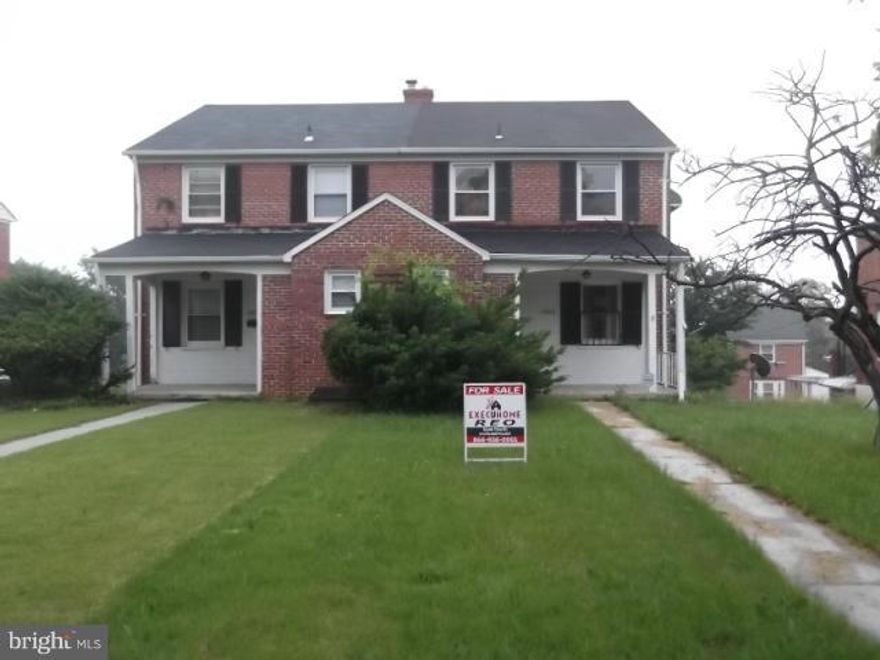 !!! SOLD AS-IS !!! BUYER TO VERIFY GROUND RENT.  IF GROUND RENT EXISTS THE SELLER WILL NOT REDEEM.  3 BED 2.5 BATH IN NORTHWOOD.  HARDWOOD FLOORS.  FINISHED BASEMENT. 15 DAY FIRST LOOK PERIOD.   LA TO HOLD EMD.  EMD MUST BE CERTIFIED CHECK.  CALL CSS TO SHOW.