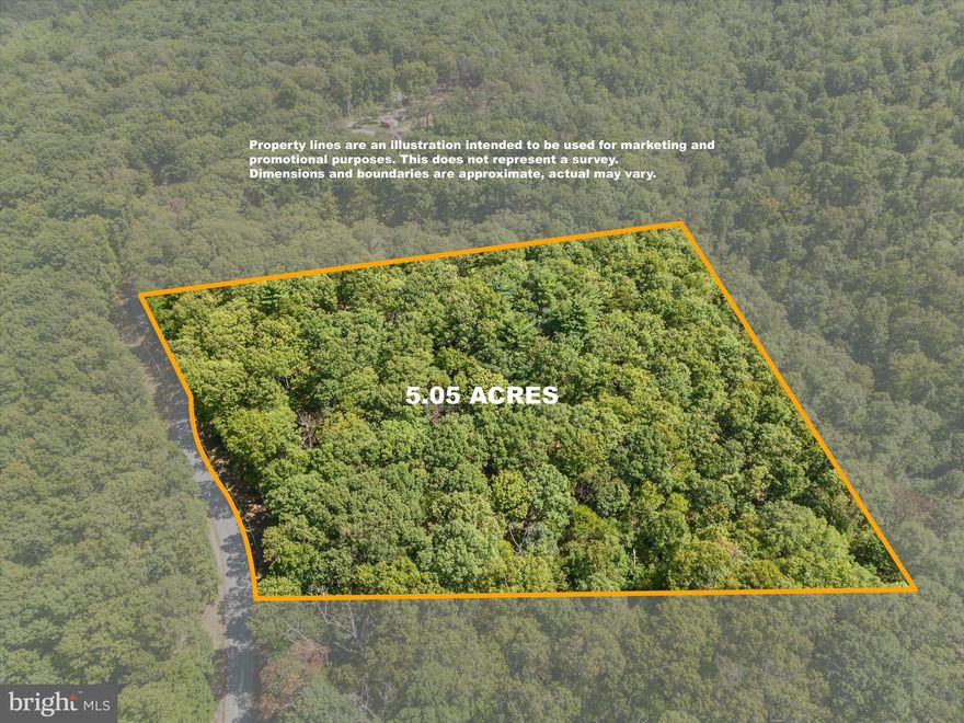 This 5.05 acre parcel is a buildable, tranquil piece of land. Utilities are readily available for hookup at the street and adds a layer of convenience that makes the lot even more appealing. Zoned residential and NO HOA! The presence of deer and other wildlife offers a peaceful retreat from the hustle and bustle of everyday life. This is the perfect spot for building a dream home or simply enjoying the land for recreation. Come explore this exceptional lot and envision the possibilities for your future home!