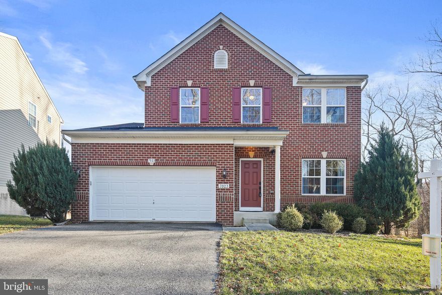 Seller has set an OFFER DEADLINE for Saturday Feb. 17 by 5pm. Nestled in the coveted Rivers Edge neighborhood, this charming Colonial home boasts an idyllic, serene, and private atmosphere. Meticulously cared for, the classic brick front residence is perfectly situated on a scenic cul-de-sac, offering abundant wooded views. Gleaming hardwood floors seamlessly flow through both the main and upper levels, creating a warm and inviting ambiance.

The interior of the home is a showcase of elegance, featuring an open floor plan, 9-foot ceilings, and numerous tasteful upgrades. The kitchen is a culinary delight, showcasing custom 42” cabinetry, granite counters, stainless steel appliances, gas cooking, and a generously sized pantry. Connecting seamlessly with the dining area and spacious family room, the kitchen opens up to a composite deck, providing an ideal space for outdoor entertaining amidst beautiful treed surroundings. Completing the main level are a convenient powder room and a separate laundry room with garage access.

Ascending to the upper level, an impressive owner's suite awaits, adorned with hardwood floors, a walk-in closet, and a beautifully appointed attached bath boasting a double granite vanity and upgraded ceramic tile. Three additional bedrooms and a second full bath grace this level, ensuring ample space for family and guests.

The finished lower level adds versatility to the home, featuring a spacious rec room with a walkup exit to the rear yard, a separate office with French doors, and a designated area for a potential third bath, with rough-in plumbing already in place. The property's location is truly exceptional, situated at the end of a tranquil cul-de-sac, enveloped by trees, offering an unparalleled sense of peace and privacy. Conveniently accessible to major commuter routes, this home is meticulously maintained and ready for its new owners to move in and enjoy the harmonious lifestyle it provides.