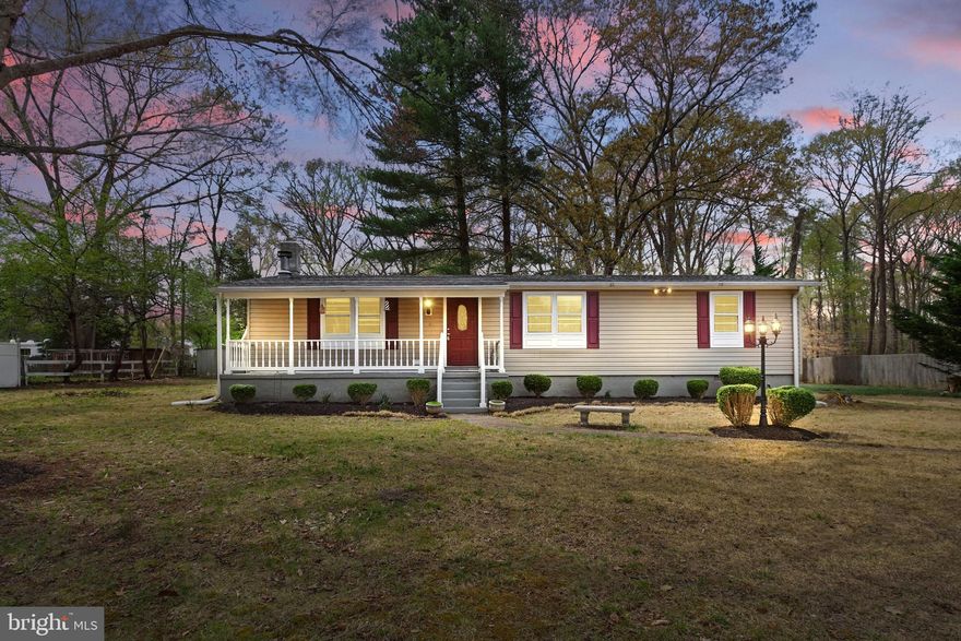 Fabulously updated Rambler on an acre.  Welcome to 8324 Indiantown Rd , King  George! This 3 bedrooms & 2 bath rambler offers update flooring throughout , along with fresh, neutral paint providing a bright and airy backdrop, sure to  compliment your decorating style. Whether it's your morning coffee or evening drinks, the front porch will surely be a favorite spot.  There's plenty of parking for your vehicle and toys. The property has a large level lot and a storage shed .