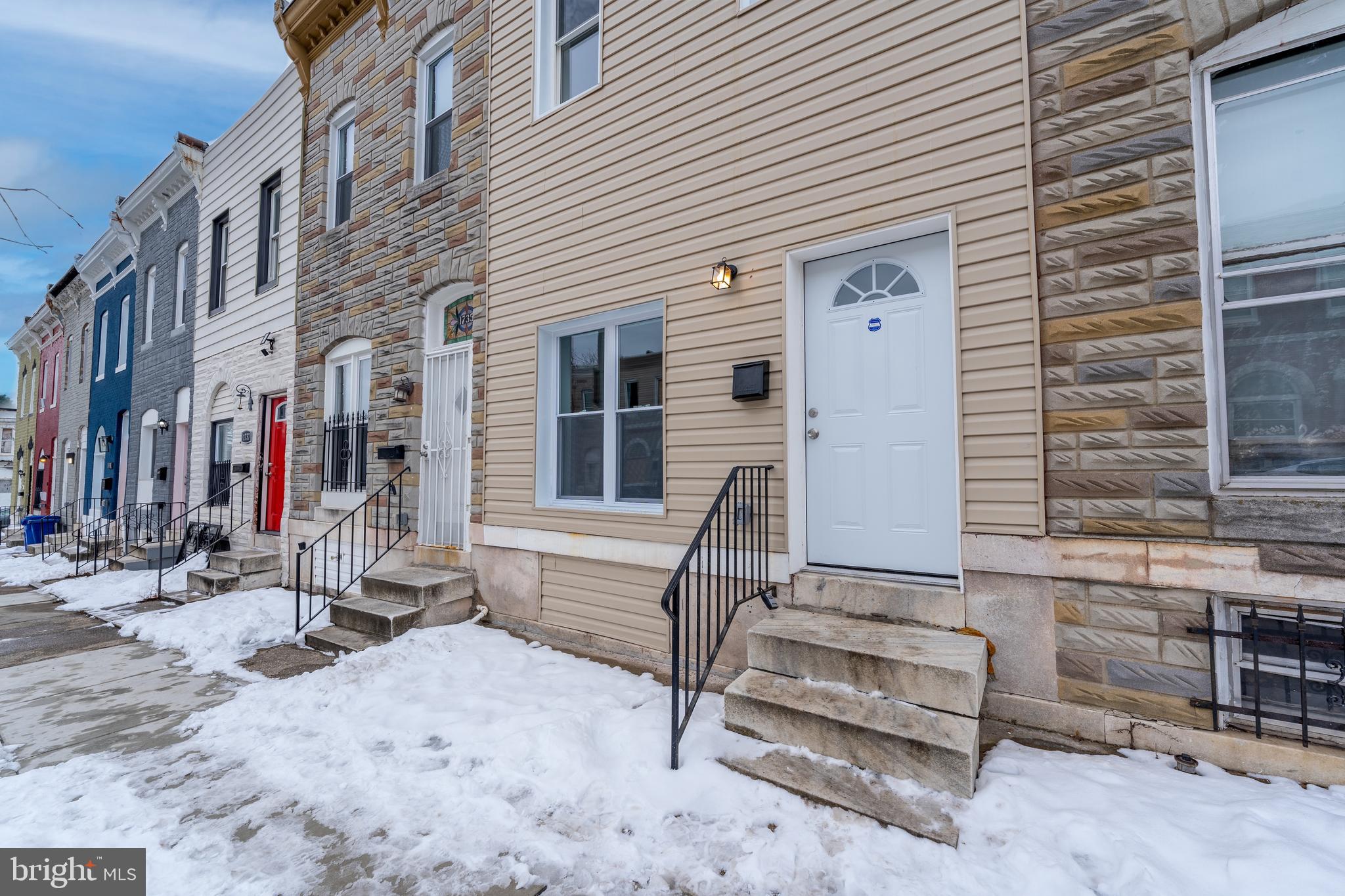 This fully renovated 3 Bed / 3 Full Bath townhome with three finished levels boasts a fully fenced rear yard and additional living space in the basement. Luxury vinyl plank throughout all three levels. Full length family room in the basement with dedicated utility space. Main level washer / dryer. Updates include brand new HVAC, new water heater, recessed lighting, quartz countertops and high-end cabinetry, stainless steel appliances, new roof, new electric and plumbing, new hardware and fixture, and new vinyl windows. No expense has been spared!