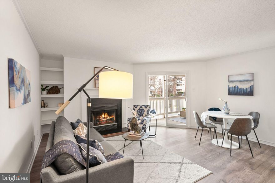 Beautifully updated 1-bedroom, 1-bath condo located on the 2nd floor of Building 1538 in The Fountains! This freshly painted unit features elegant hardwood floors and brand-new appliances, creating a clean, modern, and move-in-ready living space. The bright and inviting living area opens to a private patio/balcony—perfect for relaxing, enjoying morning coffee, or unwinding after a long day. Ideal for comfortable everyday living or as a great investment opportunity. Conveniently located near shopping, dining, and major commuter routes, offering both comfort and accessibility. Don’t miss this wonderful opportunity!