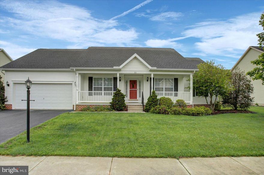 Nestled in the charming Patriots Choice neighborhood, this beautiful one-owner home boasts 3 spacious bedrooms and 2 full bathrooms. Another great feature include a split bedroom design with the Primary Suite on one side and the two additional bedrooms on the other, offering privacy and convenience. Impeccably maintained and in great condition, this residence offers a comfortable and inviting living space. The semi-private rear yard provides space to create a serene outdoor retreat, while the nice front porch is perfect for relaxing and enjoying the neighborhood's ambiance. Additionally, the unfinished basement offers ample storage space and the potential to add your own personal touches. Located near historic Gettysburg attractions, shopping and dining experiences, as well as providing an easy commute in all directions, making it a perfect blend of convenience and tranquility. Whether you're looking to explore the rich history of the area or enjoy a peaceful suburban lifestyle, this home is an ideal choice. #welcomehome #patriotschoice #gettysburgpa