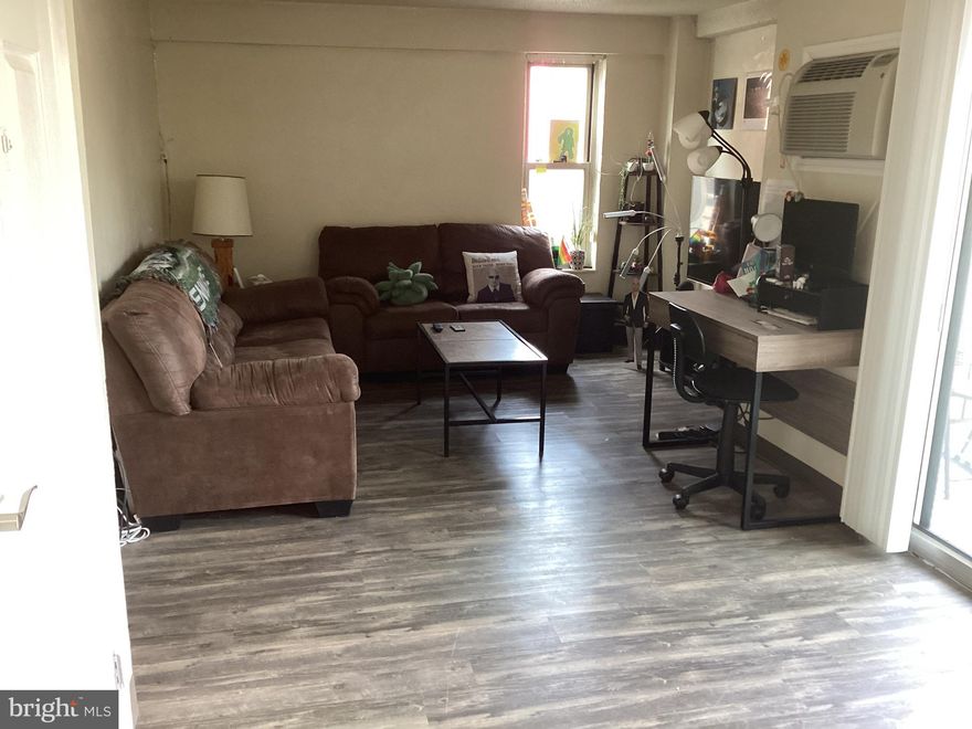 Recently renovated one bedroom furnished downtown student condo with balcony overlooking College Avenue.  Currently lease through August 5, 2025 at $1390/month.  Great investment opportunity. Can be owner occupied beginning Fall 2025.