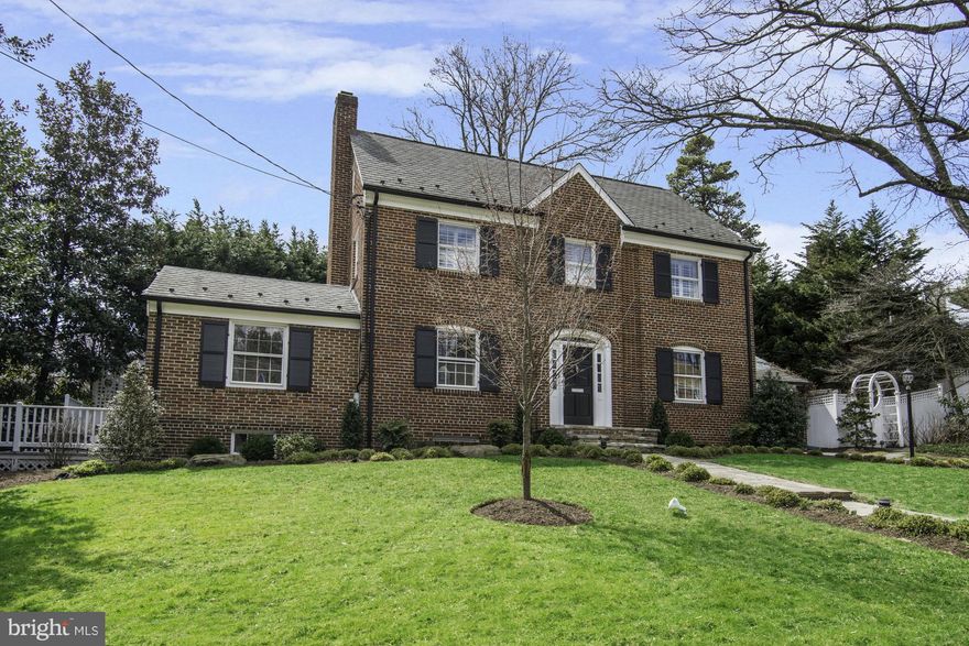New Price! Exceptional 5 BR/4.5BA brick Chevy Chase Colonial! 4 levels of ideal living space including tastefully updated gourmet kitchen and large living spaces. Master suite with gorgeous designer bathroom & two walk-in closets. Fenced backyard with beautiful professional landscaping Fully-finished basement, 2-car garage. The Chevy Chase home you have been waiting for!