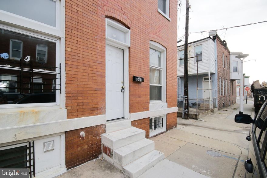 Brand new all new rehabbed end unit rowhome with finished basement on the Eastside! Beautiful custom wood floors throughout, custom kitchen with granite countertops and stainless steel appliances, dishwasher, marble floors in basement, ceramic bathrooms, central heat and air, washer and dryer.
