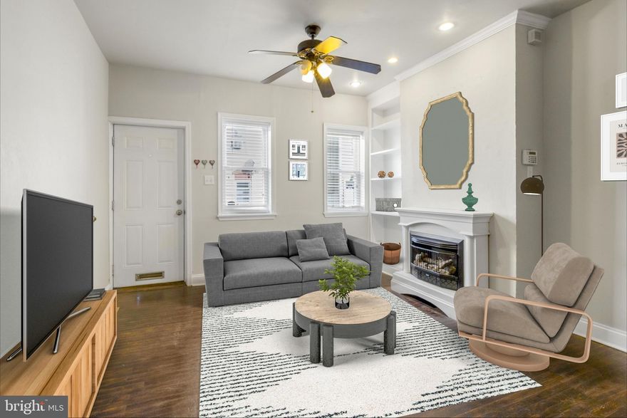 Available NOW | Leasing Special: $1,775/month for a 12 month lease; or $1,750/month for a 15-18 month lease!

Welcome to 532 N Douglas St! This is a Spacious 3 bedroom, 2 bathroom rowhome in West Powelton. Features include walk-in closet, hardwood floors, private outdoor space, in-unit laundry, and a basement. A Spiral metal staircase connects to the upper level. The open concept living area welcomes you home with a street-facing, window, built-in shelving, decorative fireplace, and ceiling fan for added comfort. The space flows back to the kitchen equipped with white shaker cabinets, stainless steel appliances, and counter seating supplemented by a cozy nook featuring bench seating. Enjoy some outdoor moments in the small back patio. Head upstairs to view a large front bedroom and a smaller bedroom to the back. There's a full bath off the hall with a lighted vanity, medicine cabinet, and tiled bathtub/shower combo. The top level is dedicated to the primary suite, complete with a generous walk-in closet and an ensuite bath with dual floating sink vanity and glass shower stall. Basement level includes washer/dryer and provides ample storage space. 3 window units are included for added convenience. Schedule a tour today!

About The Neighborhood:

West Powelton is located just steps from Drexel University and University City. For daily conveniences, Lancaster Ave is lined with a variety of eateries, shops, and local businesses. For outdoor enthusiasts, Drexel Park offers a green oasis. Connectivity is a breeze with the 34th Street Station and numerous bus routes ensuring easy commutes to Center City and beyond. Arts and culture aficionados will appreciate being just a stone's throw from the renowned Philadelphia Zoo and the Please Touch Museum, offering enriching experiences for both young and old.

Lease Terms:

Generally, first month, last month, and one month security deposit due at, or prior to, lease signing. Other terms may be required by Landlord. $55 application fee per applicant. Pets are conditional on owner's approval and may require an additional fee, if accepted. (Generally, $500/dog and $250/cat). Tenants responsible for: electricity, gas, cable/internet, and water. Landlord Requirements: Applicants to make 3x the monthly rent in verifiable net income, credit history to be considered (i.e. no active collections), no evictions within the past 4 years, and must have a verifiable rental history with on-time rental payments. Exceptions to this criteria may exist under the law and will be considered.