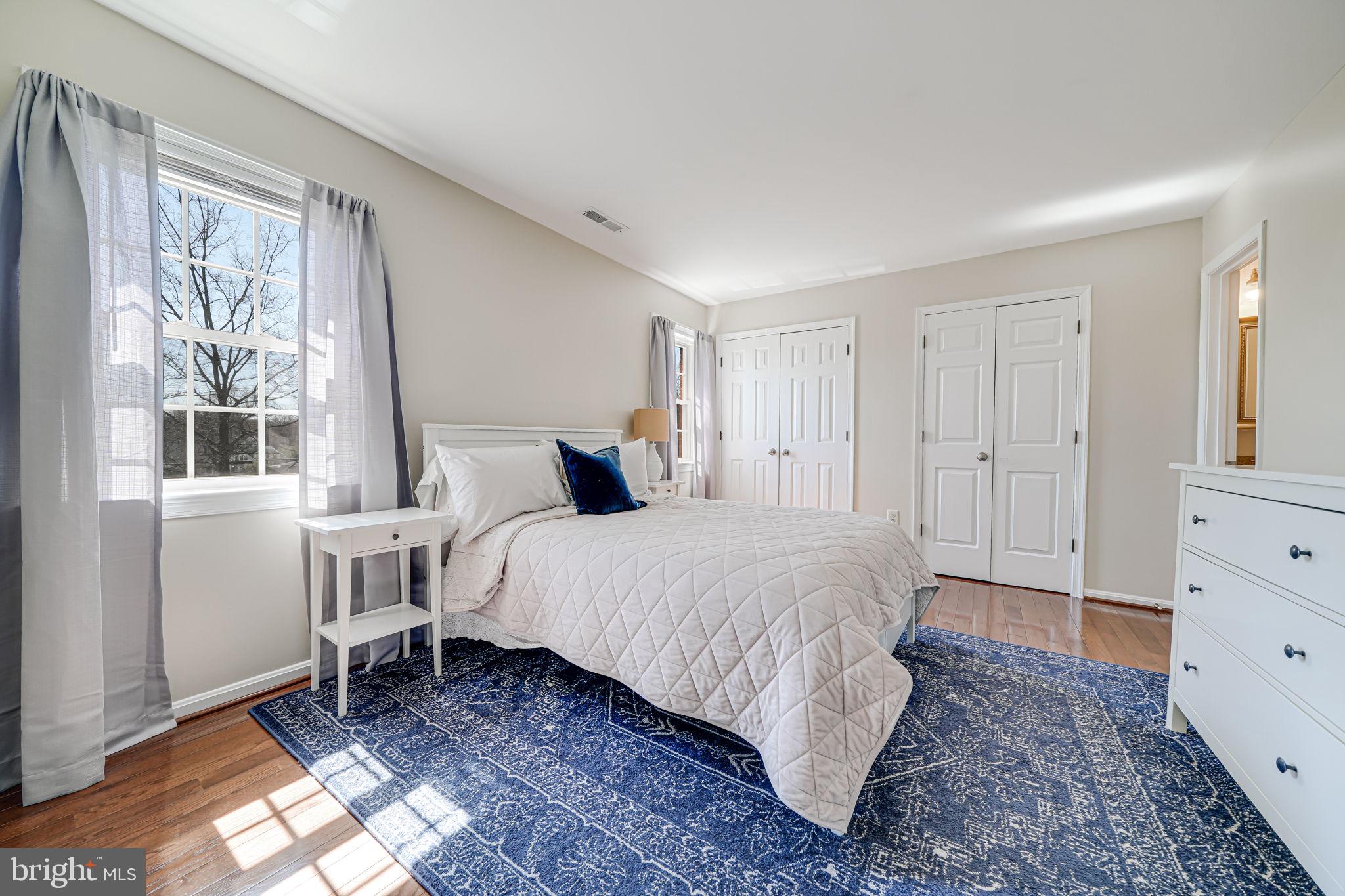 Stunning & Rarely Available Townhome in the Heart of Falls Church City!
Discover this exquisite 3-bedroom, 3.5-bathroom townhome, perfectly situated in the sought-after Rosemary Court enclave—a private seven-townhome community in Falls Church City. This rare offering boasts 4-fully finished levels, two reserved parking spaces, and an exceptional layout designed for both comfort and style.
Inside you will be greeted with soaring ceilings, Palladian windows, and elegant crown moldings, accentuating the dramatic living room with a wood-burning fireplace in the living room, and custom built-ins. The spacious separate dining room and kitchen offer wonderful entertaining opportunities, while hardwood flooring flows seamlessly throughout the home.
Each of the three bedrooms features an en-suite bathroom, providing ultimate privacy. The owner’s suite includes a Juliet balcony and a walk-in closet, while the third bedroom on the entry level (currently used as an office) offers flexibility for guests or a work-from-home space. The rec room on the lower level—with a gas fireplace—walks out to a fully fenced, paved patio and a lush garden, creating a private retreat.
Located in the heart of The Little City, this home is in the award-winning school districts and restaurants, charming coffee shops, and the Falls Church Farmers Market. Enjoy outdoor recreation with direct access to the W&OD Trail, plus a short commute to the Mosaic District, Tysons Corner, and major roadways like I-66 & I-495. Two Metro stations (West Falls Church & East Falls Church – Orange & Silver Lines) are minutes away, making for an effortless commute.
Falls Church City has been recognized as one of the top places to live by 24/7 Wall Street and ranked the Healthiest Community in the U.S. by U.S. News & World Report. Don’t miss this rare opportunity to own a home in one of the most desirable locations in Northern Virginia!
HVAC estimated 2012
Water Heater estimated 2008
Roof estimated 2005
Please park in one of the two assigned spaces, 1274.