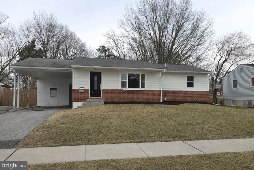 Beautiful, Fully Renovated Ranch offering modern updates and comfort!  This home features 5 bedrooms and 2 full baths, including a Finished Basement. The Main level offers an open layout with new floors, quartz countertops, New Appliances, updated cabinets, and stylish new light fixtures throughout.
Enjoy true peace of mind with all-new plumbing, new HVAC, and a new water heater—all new Windows, and a new roof (2023).  Natural Gas service adds convenience. 
Step outside to a spacious, fenced backyard- Perfect for entertaining or relaxing. The attached Carport adds functionality. Move-in Ready! Schedule your appointment today or contact us if you have any questions.