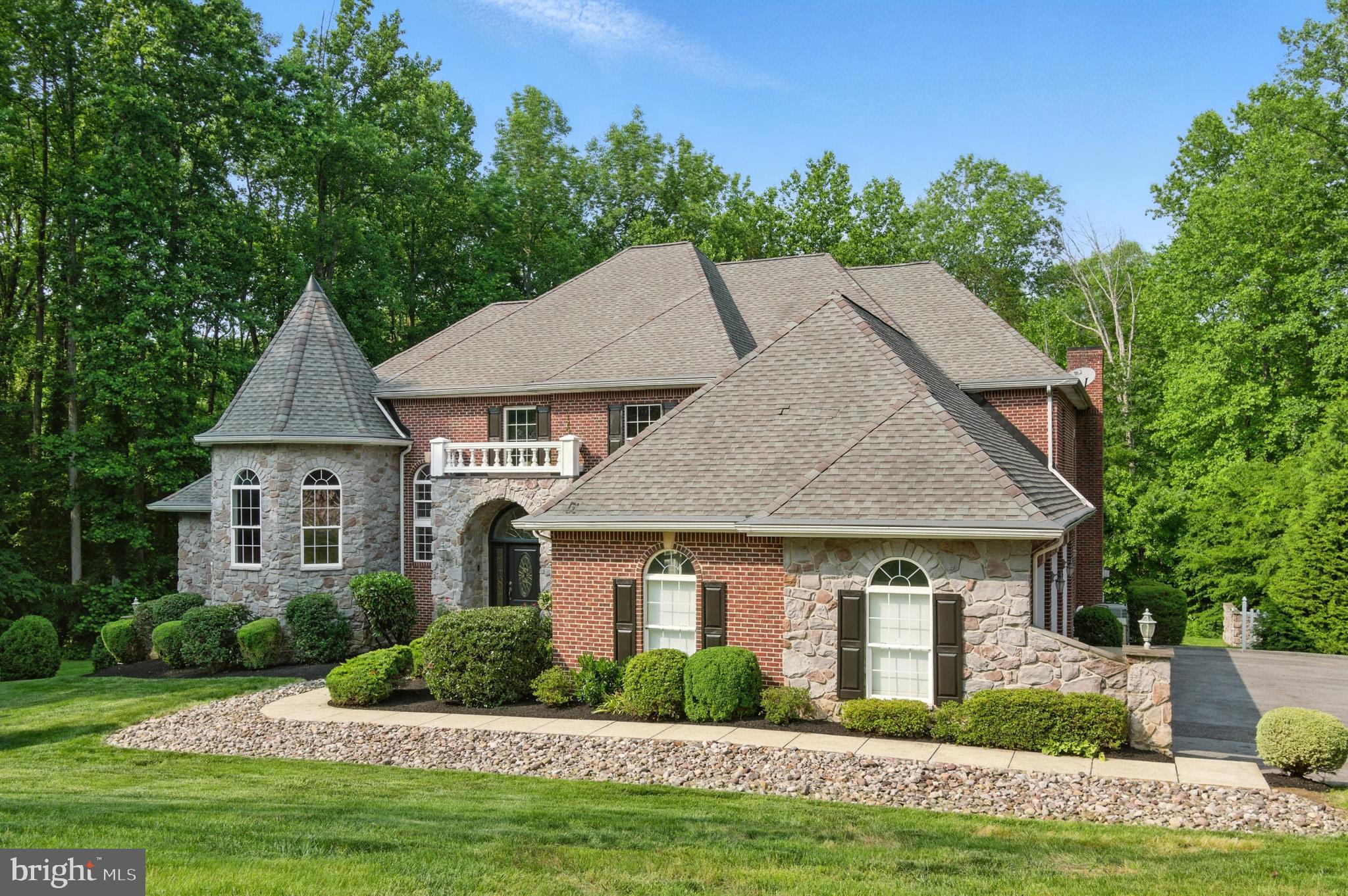 Welcome to 1002 Covington Way, a stately home nestled on a private street and surrounded by trees, but just minutes from downtown Annapolis. This gorgeous French-style home offers gracious living inside and out! From the stunning entranceway to the light filled great room, classic elegance is the hallmark of this expansive property sited on a 2+ acre lot. With almost 7,000 square feet of living space in addition to a finished basement, everyone will find their perfect space in this five bedroom property . A light and open foyer leads to defined dining and entertaing areas. The warm and welcoming kitchen includes bar seating, granite counters, and stainless steel appliances, and connects to the two-story great room with stone fireplace. An expansive deck off the main level provides a beautiful flow for entertaining and the perfect spot to relax and enjoy your private view of the woods. A main floor primary suite includes the walk-in closet space of your dreams and an elegant primary bath. Upstairs, three additional bedrooms include one suite with private bathroom and two bedrooms with a shared bath. The finished basement includes a large bedroom, full bath, and living space that would make a perfect au-pair or in-law suite. Entertain in style with a built-in bar, pool table room, and entertaining space with fireplace. The lower level walks out to an in-ground pool! Sold in its as-is condition, this home is priced to let you make your dreams of an elegant Annapolis estate become a reality! 1002 Covington Way is an easy commute to Annapolis and near Routes 50 and 97 for an easy commute to Washington, DC or Baltimore. Enjoy dining, shopping and boating in Annapolis, with additional access to marinas on the Severn River or South River. Welcome home!